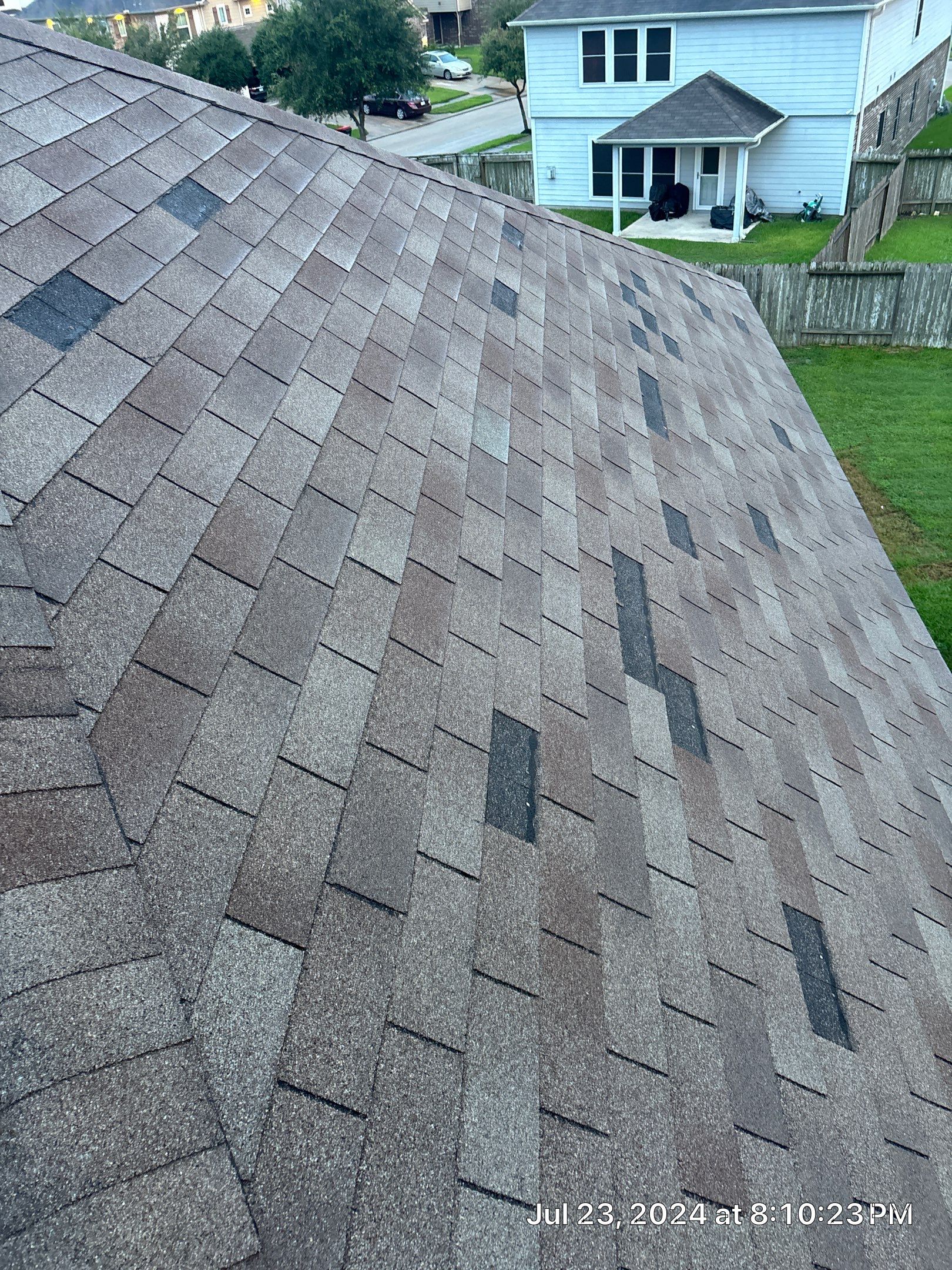 Hurricane Beryl Roof Repair by Berry Good Roofing 