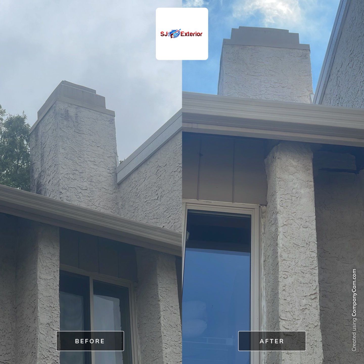 Stucco Cleaning, Chimney Cleaning & concrete cleaning by SJ Exterior