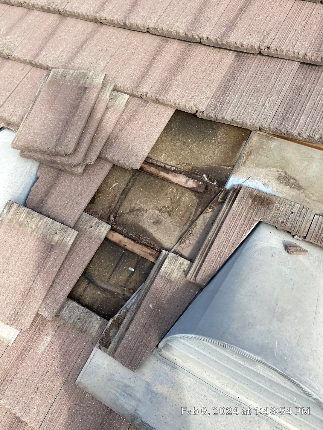Tile Roof Repair by Grandmark Service Company