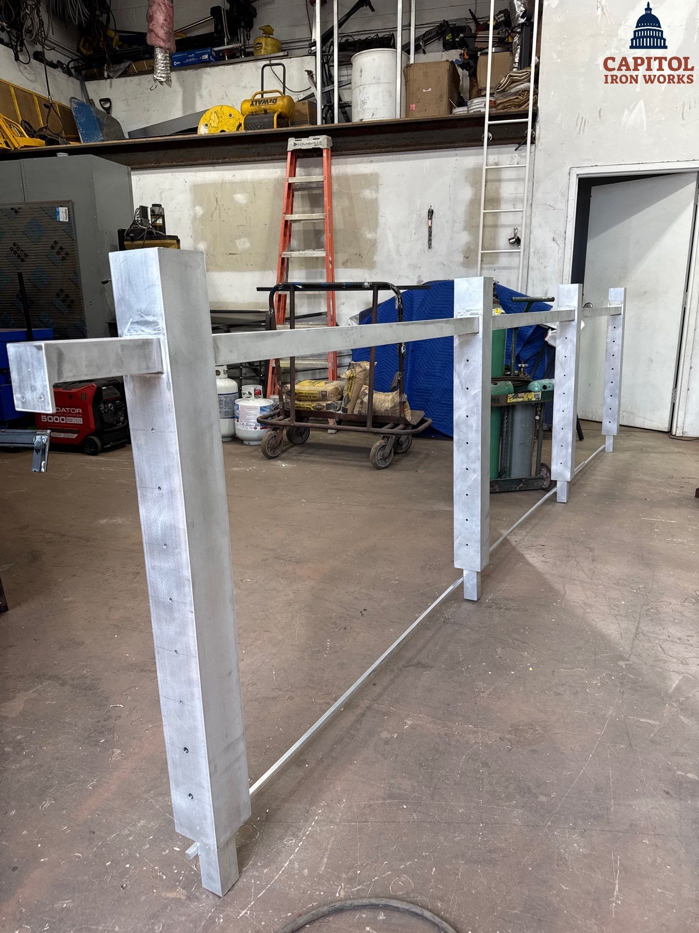 Modern Aluminum Cable Railings – Residential Exterior – Potomac, MD by Capitol Iron Works