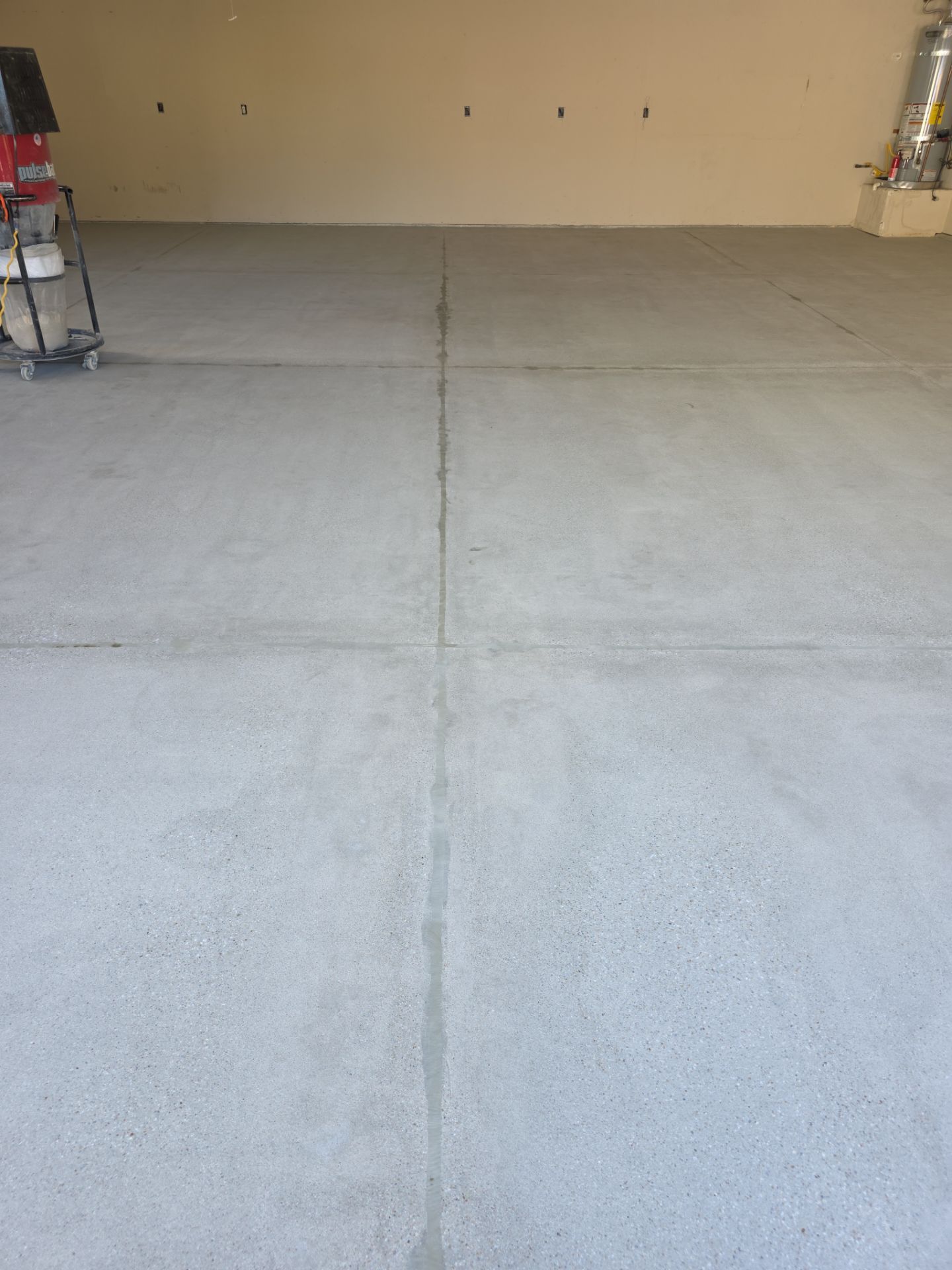 Simiron Autumn Brown Polyurea Garage Floor Coating in Paso Robles by MGP Coatings