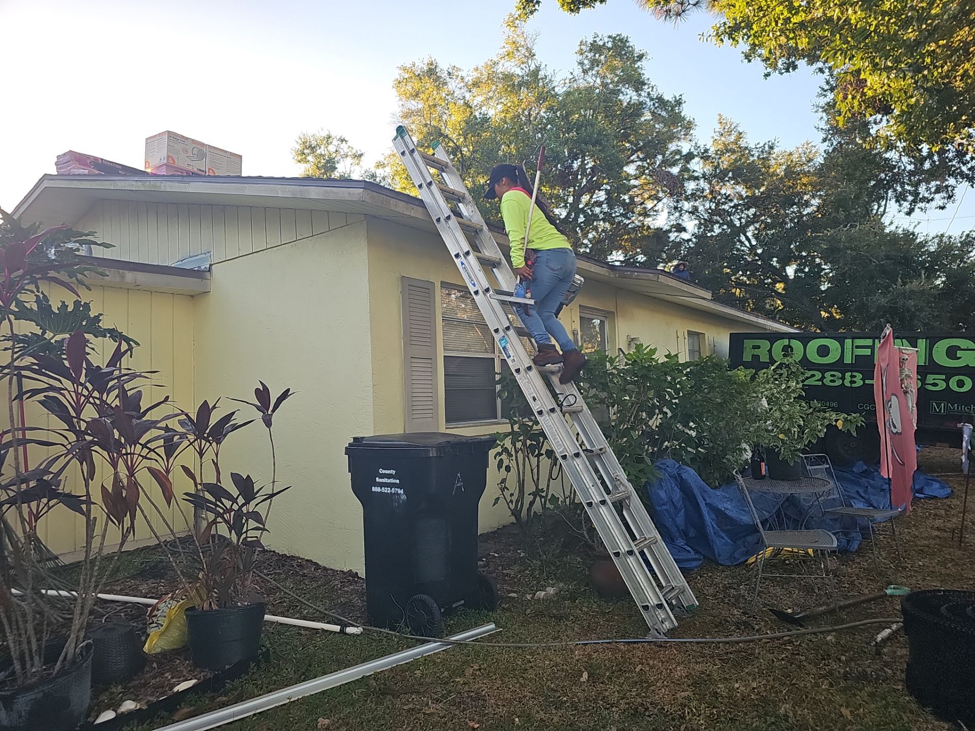 Project in Clearwater 33760 by Mitchell Roofing Company LLC