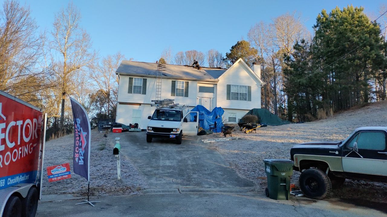 Residential Roofing Installation using Owens Corning by Inspector Roofing and Restoration