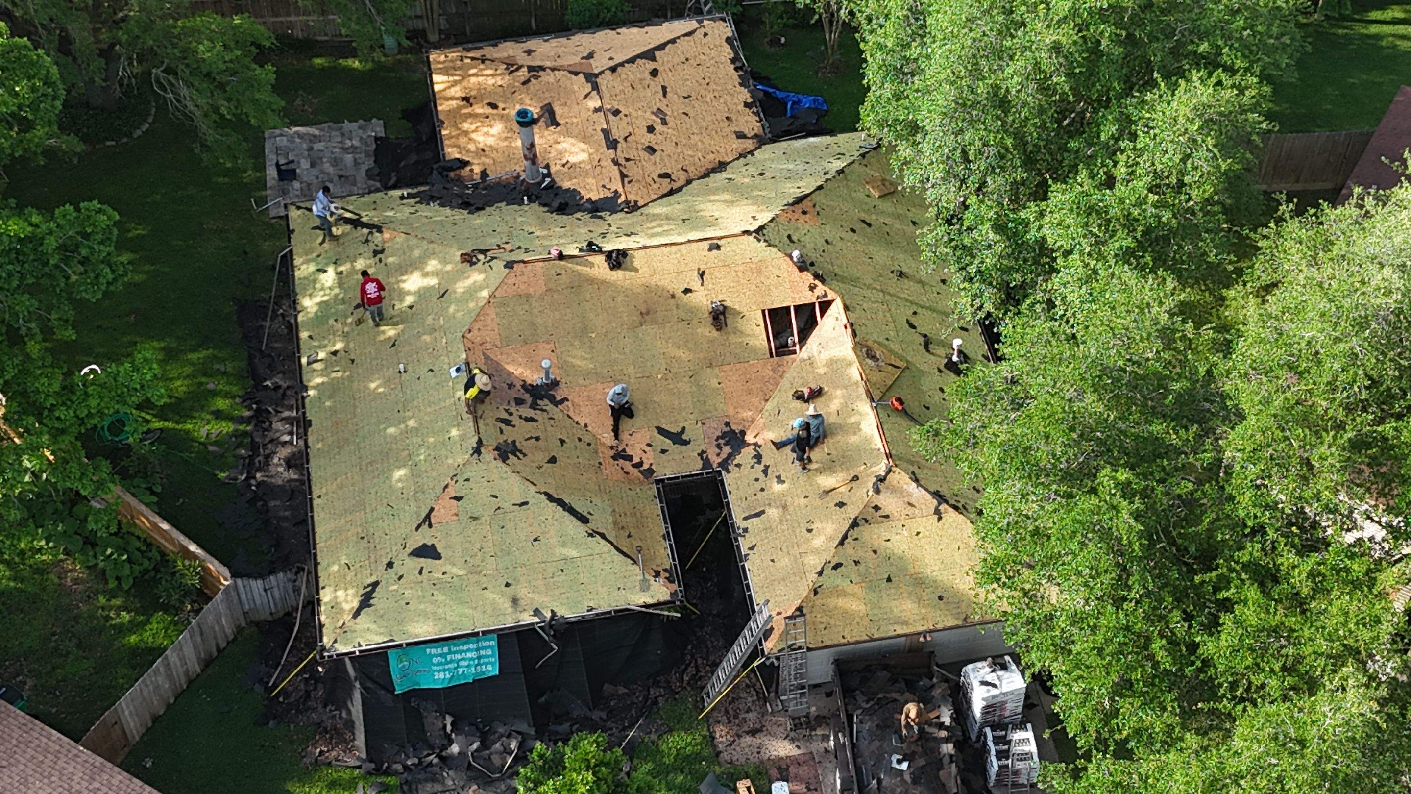 Residential Roof Replacement in Houston, TX by One Legacy United