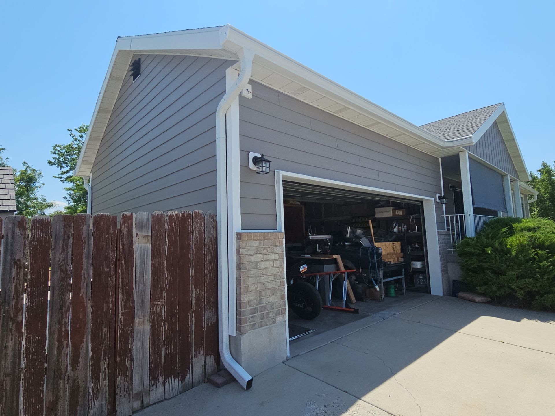 Project in Salt Lake City by Emerald Gotcha Gutters 