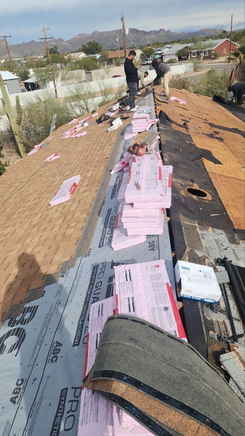 Desert Tan Shingles by Reimagine Roofing
