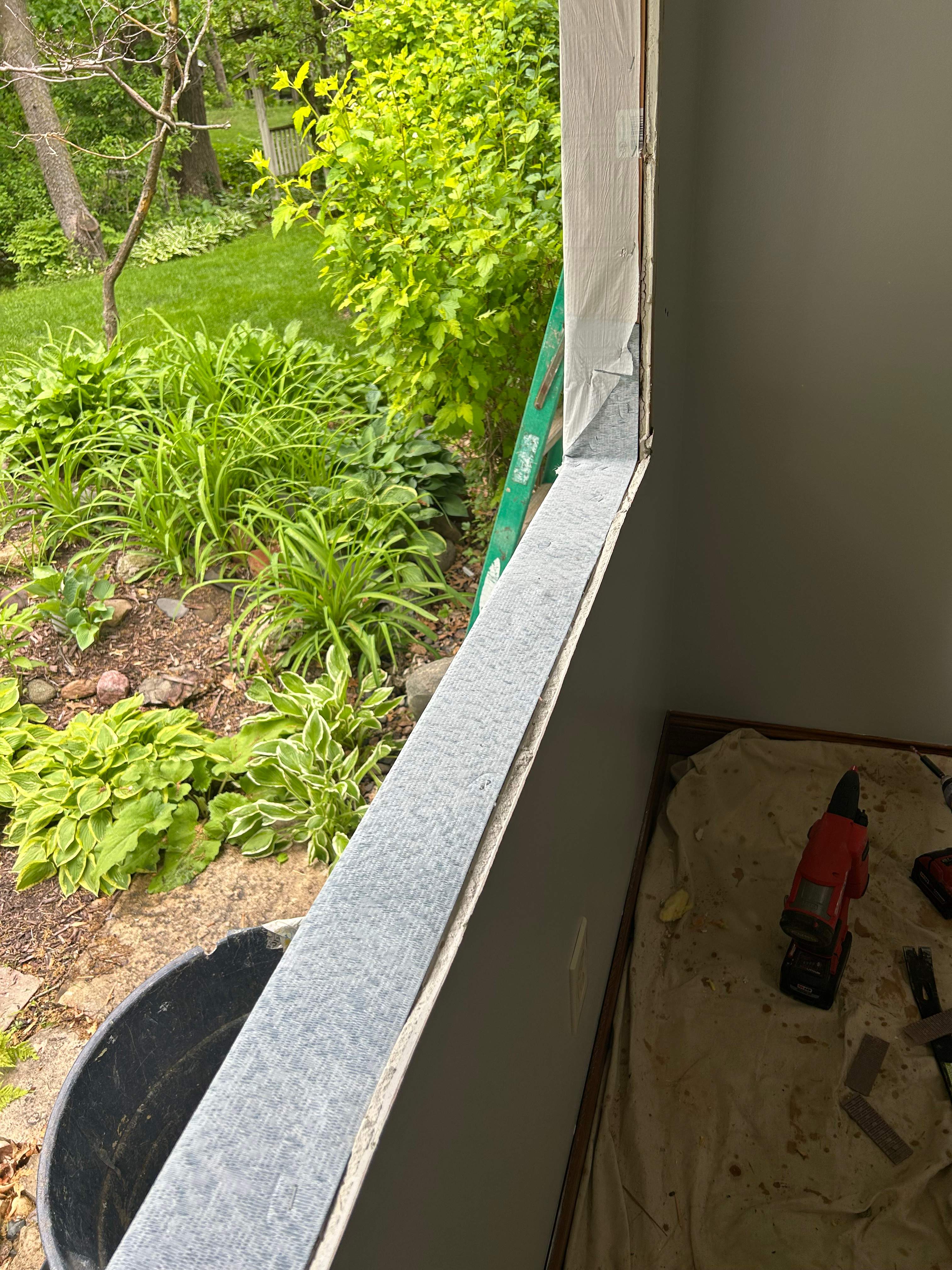 Premium Exterior Remodel – Alside Charter Oak Siding, Hayfield Black Frame Windows, Edco Soffit & Fascia by First Impressions Exteriors