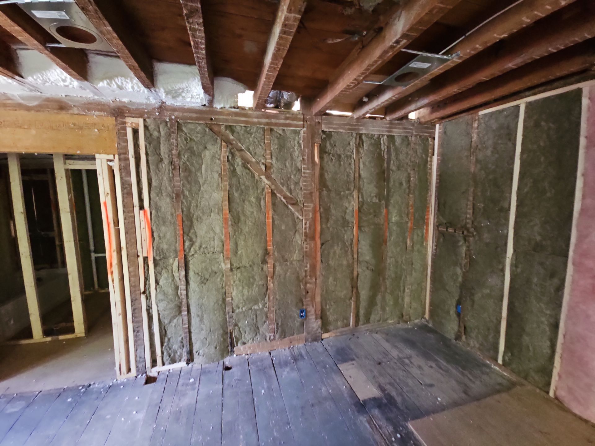 Home Remodel using Closed Cell Spray Foam by NYS Foam & Energy