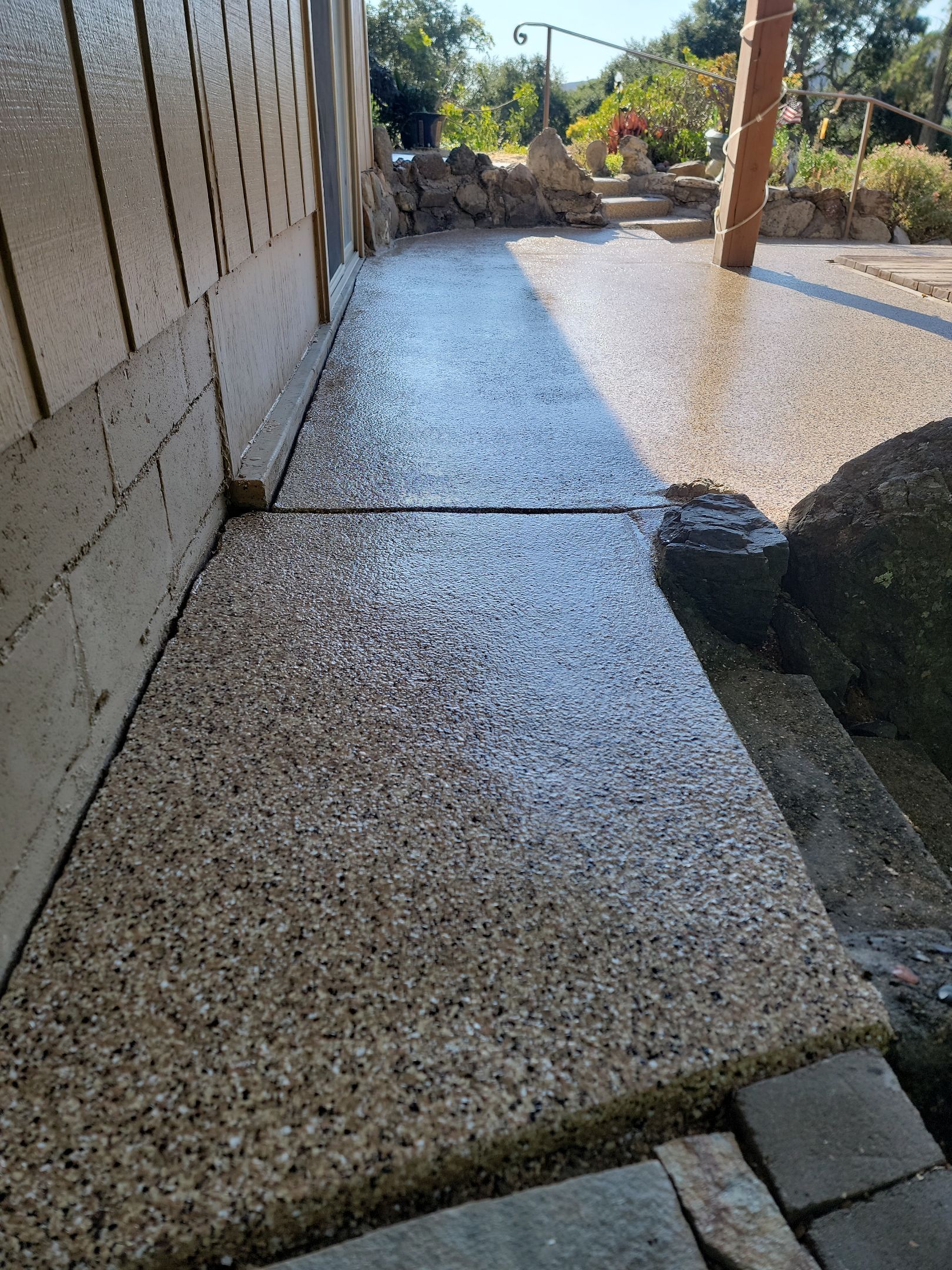 front porch using Penntek by MGP Coatings