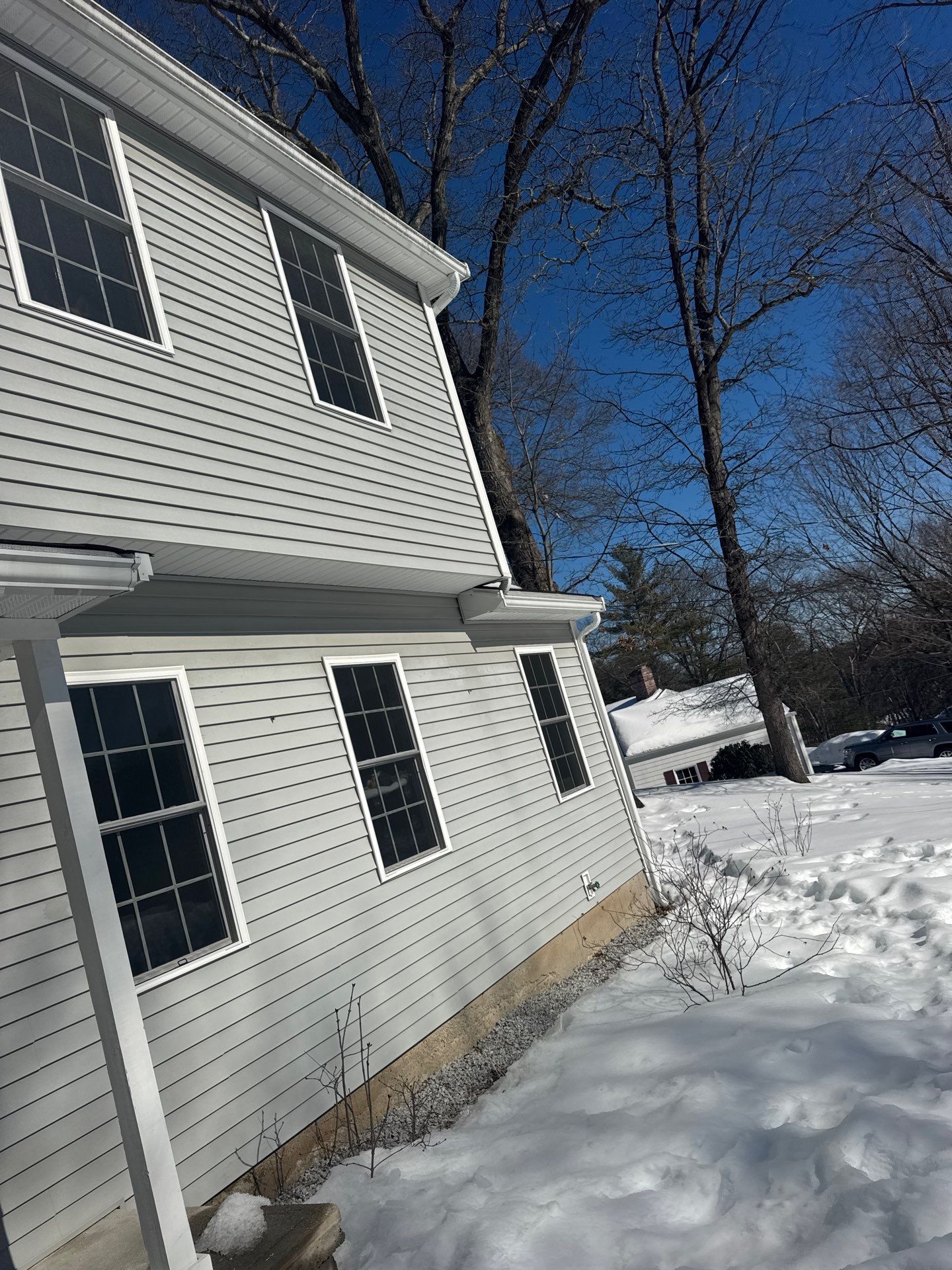 Ice Dam & Snow Removal Project in Chelmsford by Mighty Dog Roofing of Greater Middlesex County