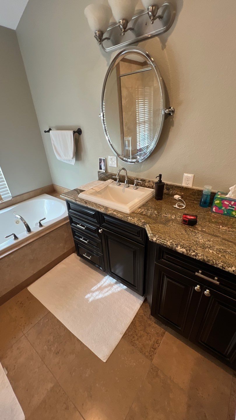 Two Bathroom Remodel  by Plumbing Connect Systems LLC