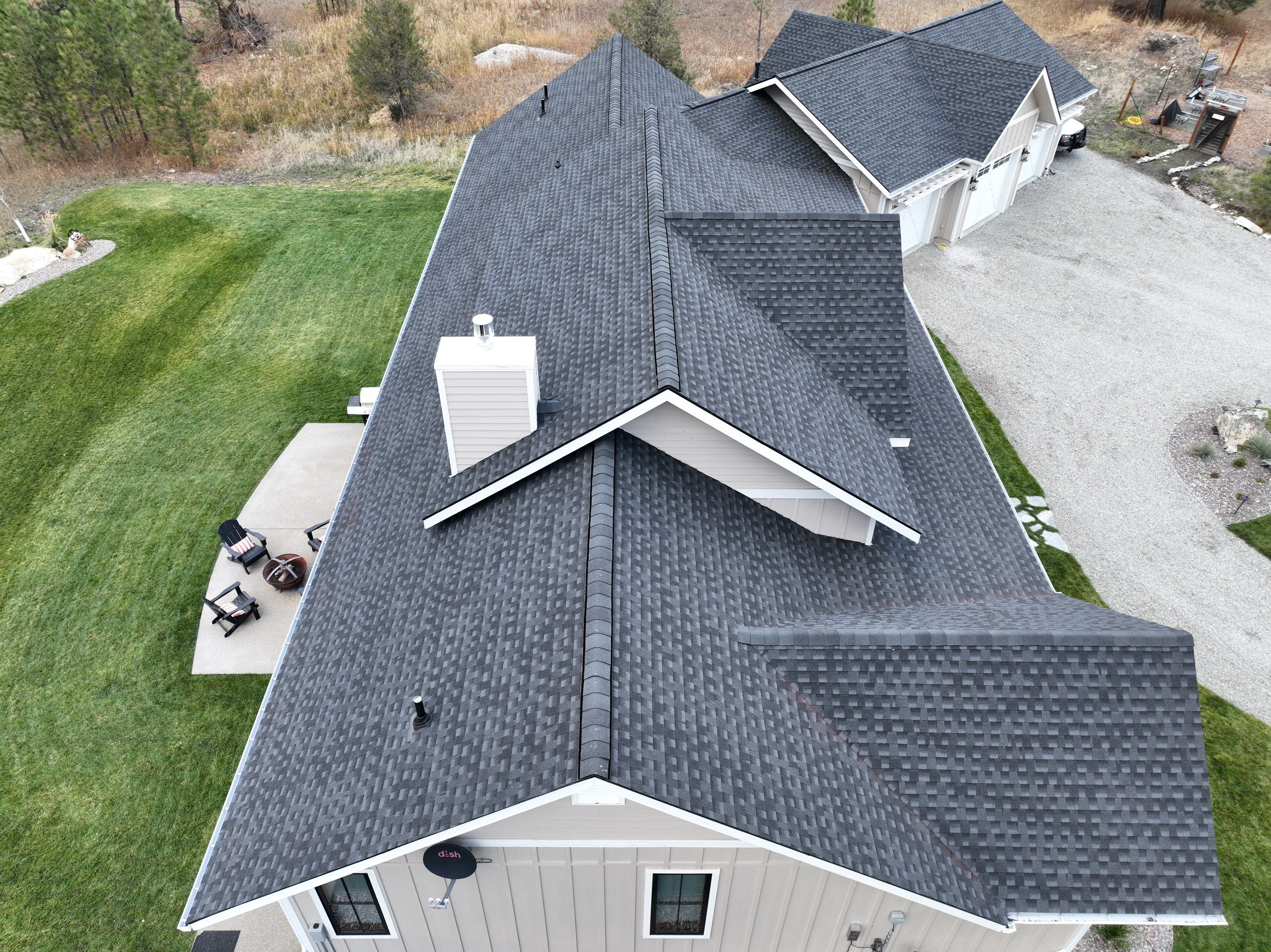 GAF Timberline HDZ - Charcoal - Kalispell, MT  by Montana Roofing Solutions