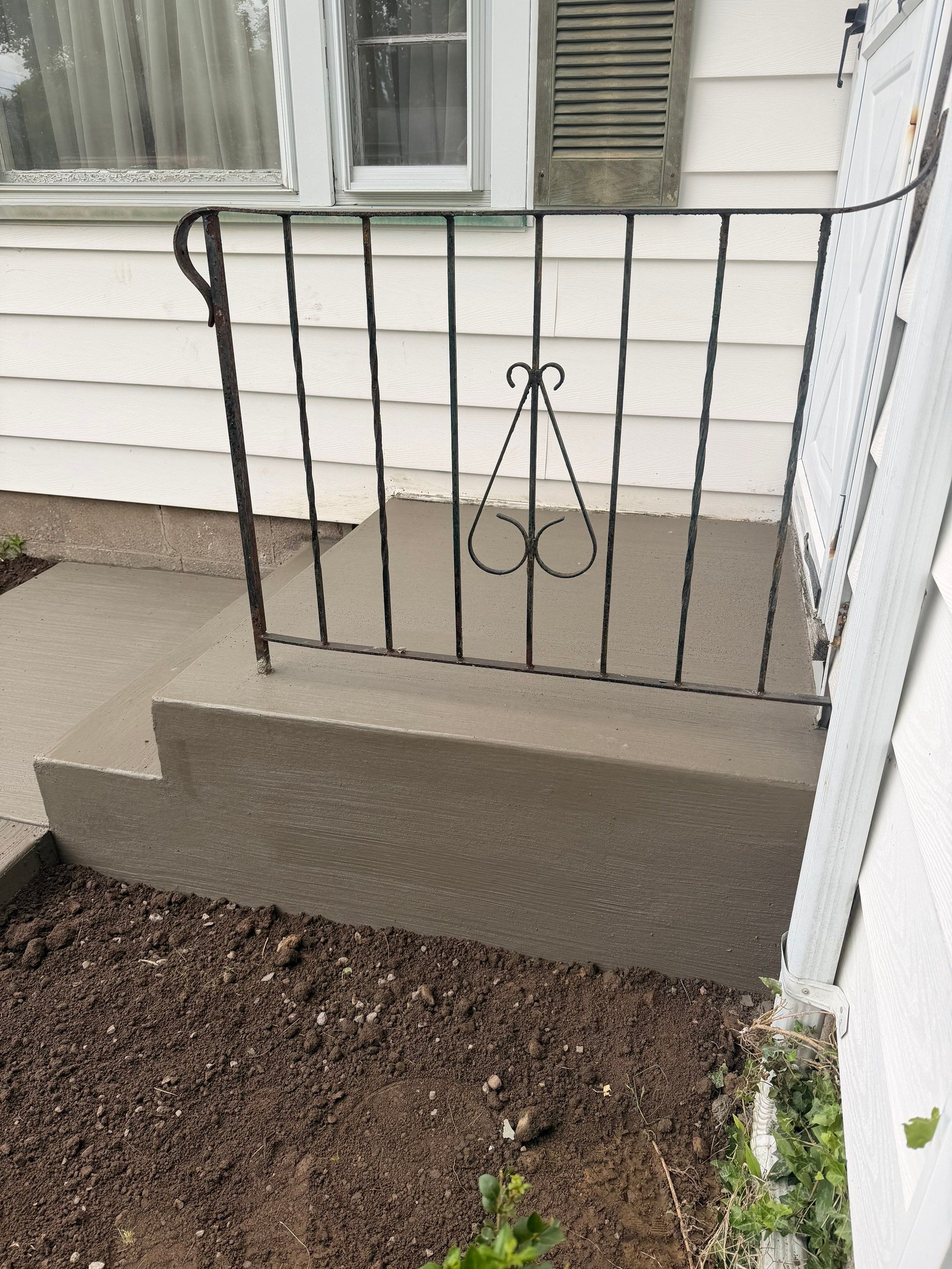 Broom Finished Walkway by NG Masonry & Construction LLC