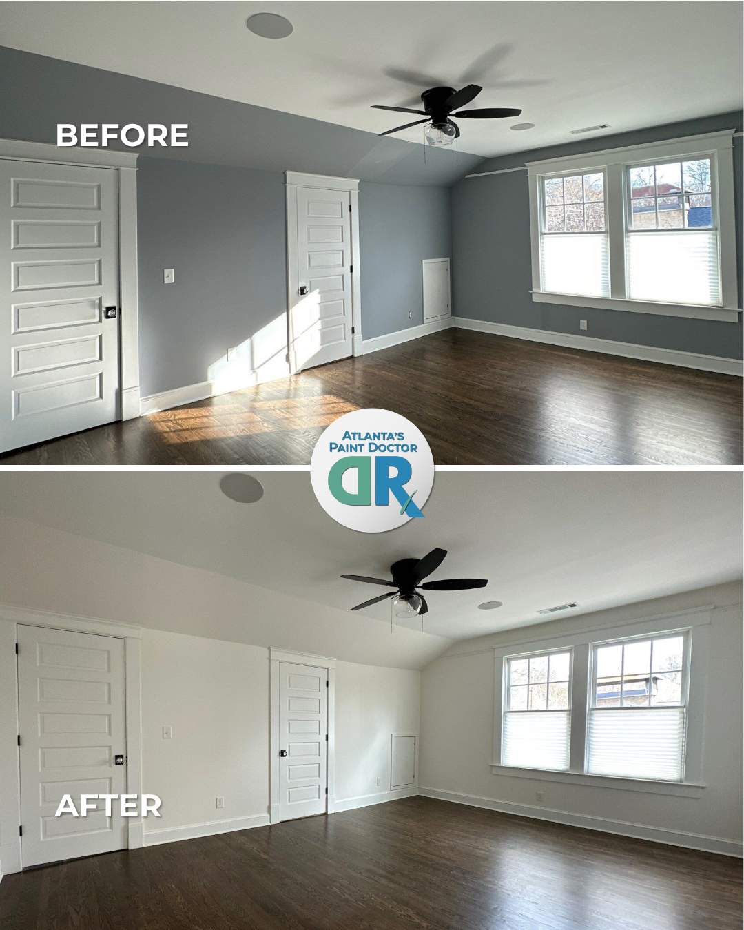 From Neutral to New Beginnings: A Bright Interior Transformation by Atlanta's Paint Doctor