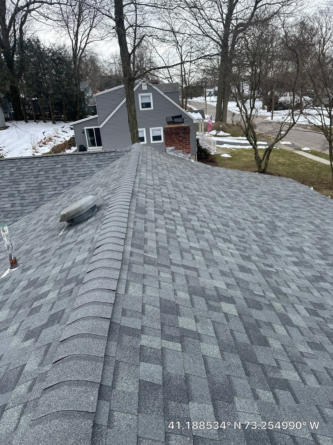 Residential Roofing Installation using Owens Corning Duration Estate Gray by A Plus Exterior