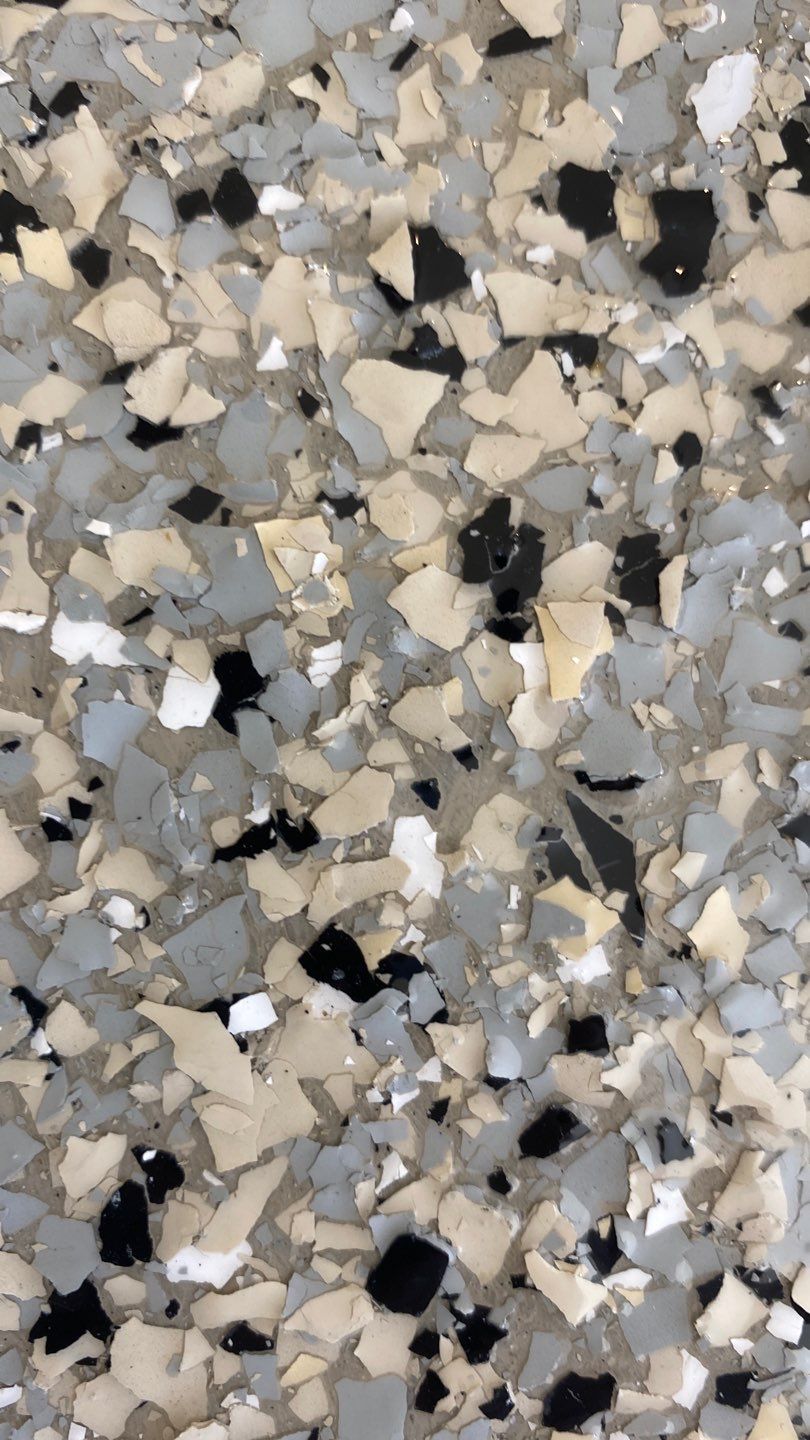 Garage using Mediterranean by Select Painting, Coatings & Garage Cabinets