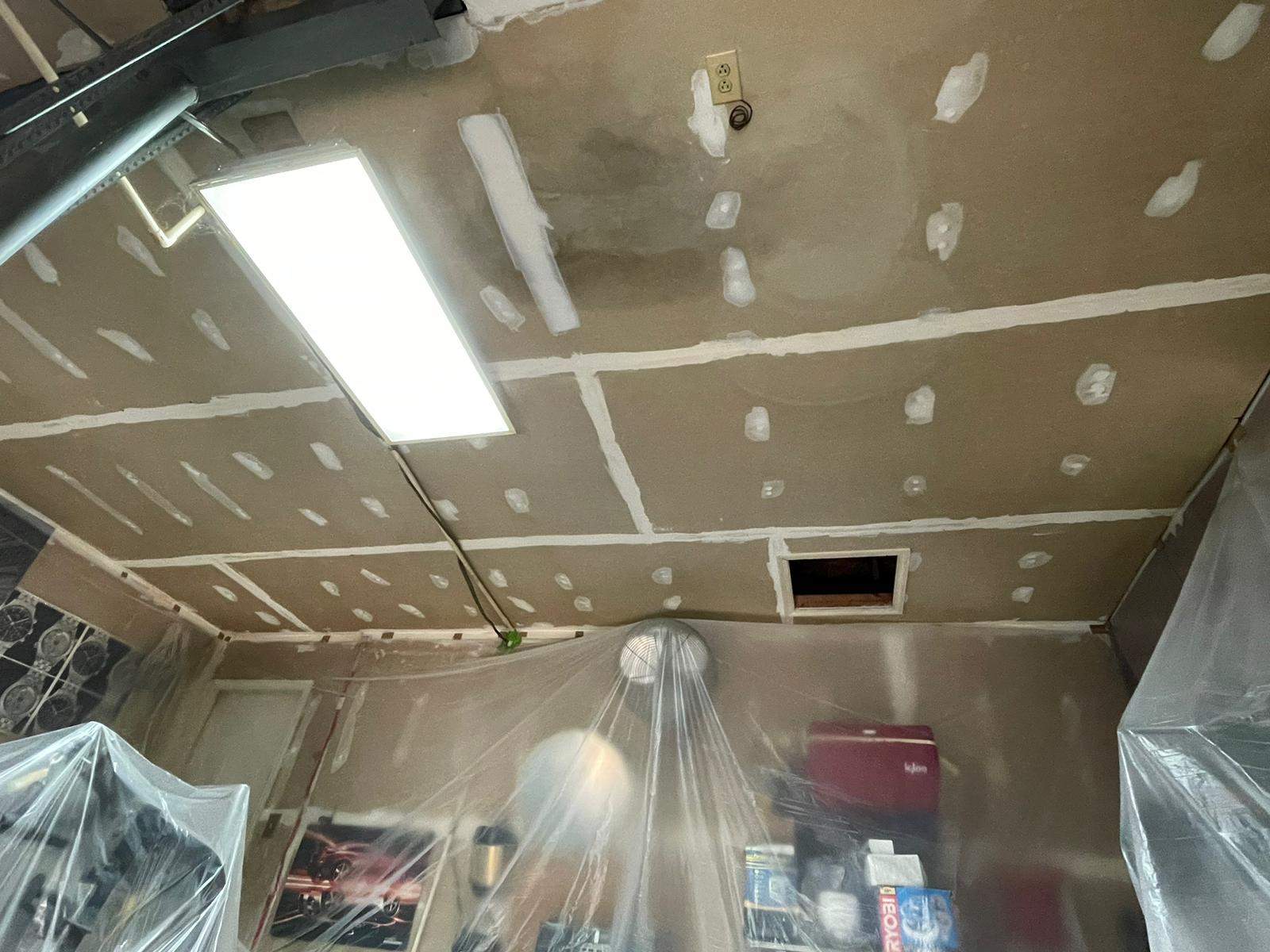 Roof replacement and interior repair by hail and wind damage by Just Brilliant Restoration JBR