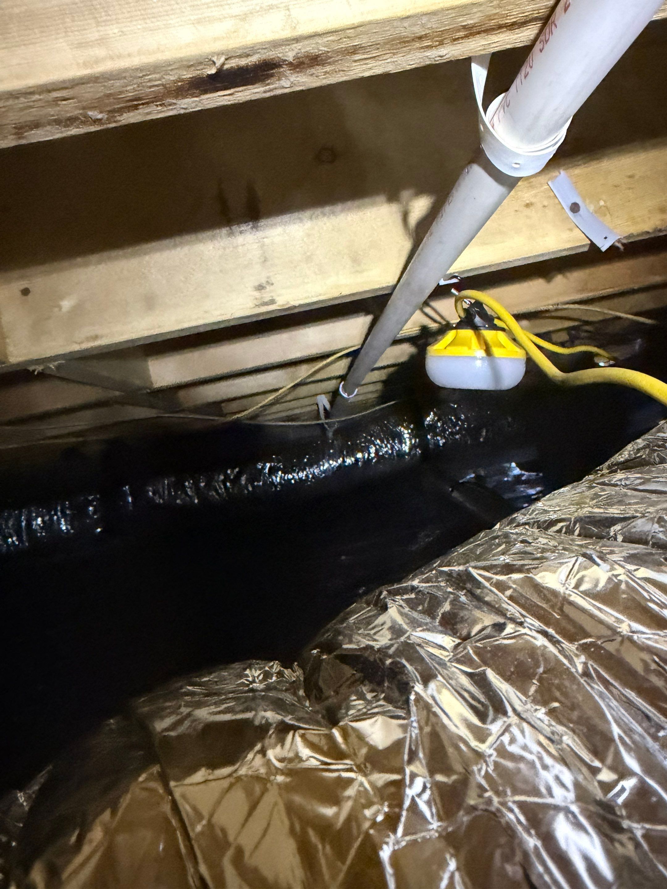 Project in Smithfield by Patriot Crawl Space Repairs