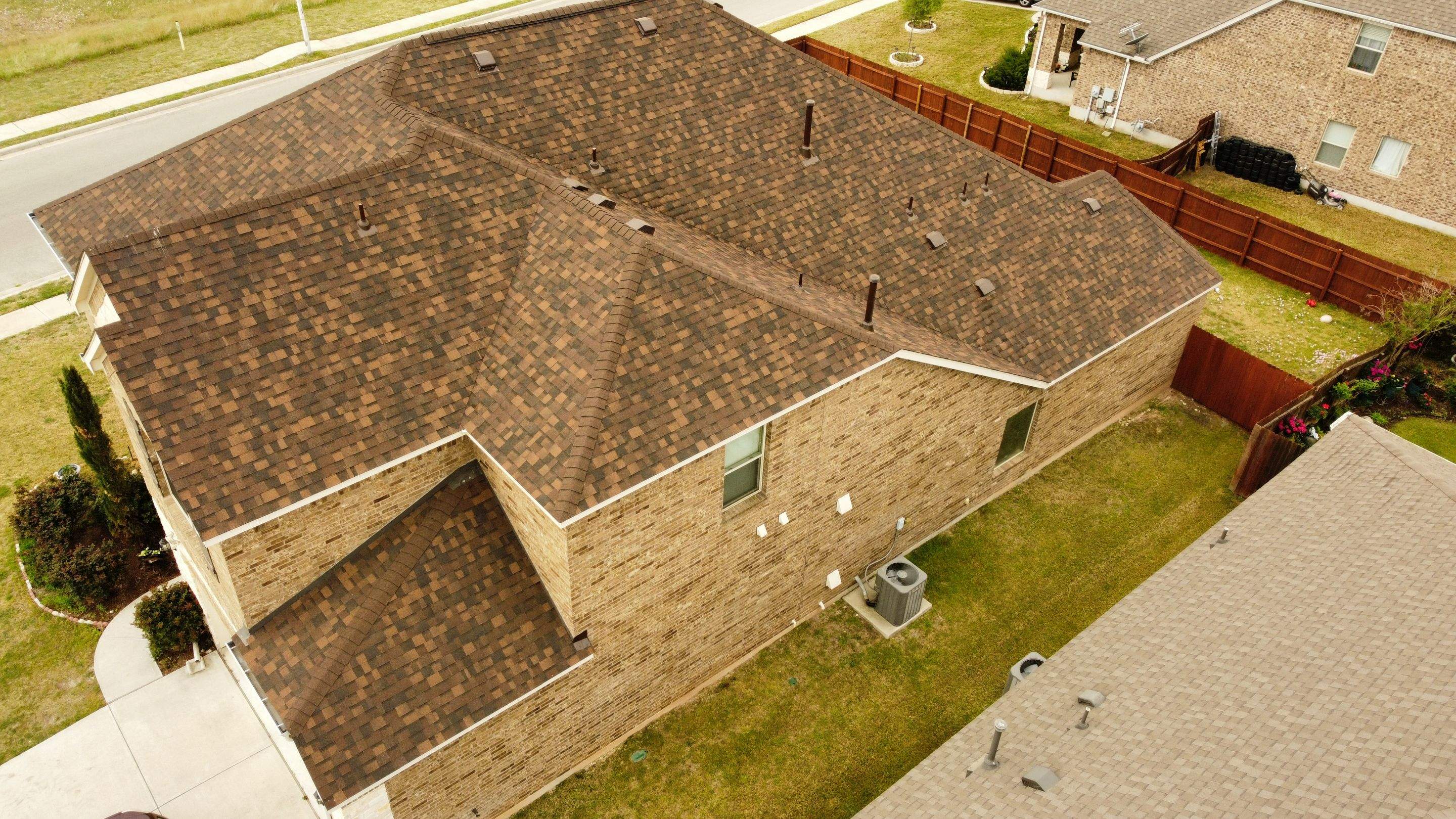 Cedar Privacy Fence Restoration and Roof Inspection in Leander by Caliber Restoration LLC
