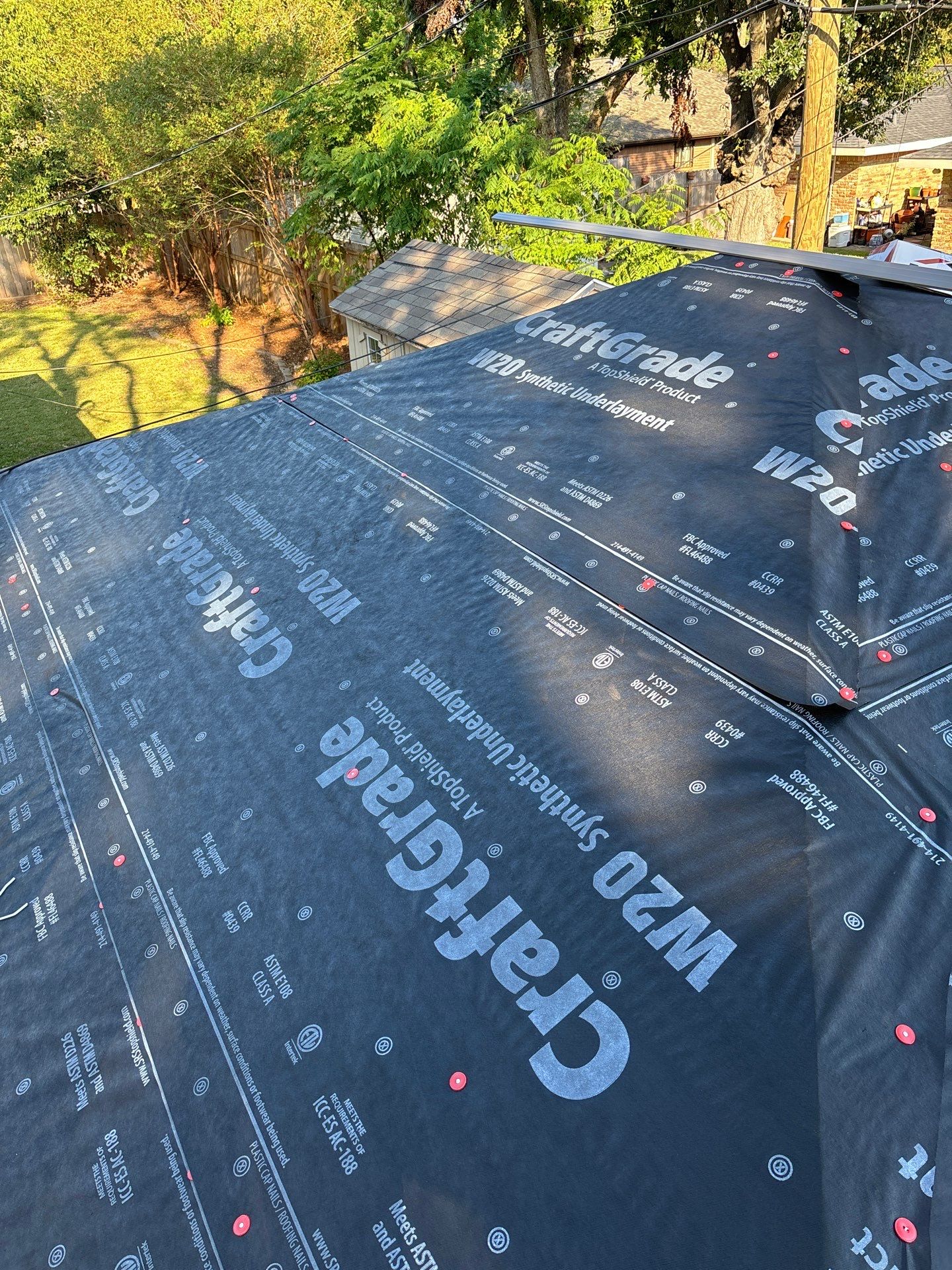 Residential Roofing Installation using Owen's Corning Duration (Lifetime) Shingles by Roof Repair Company