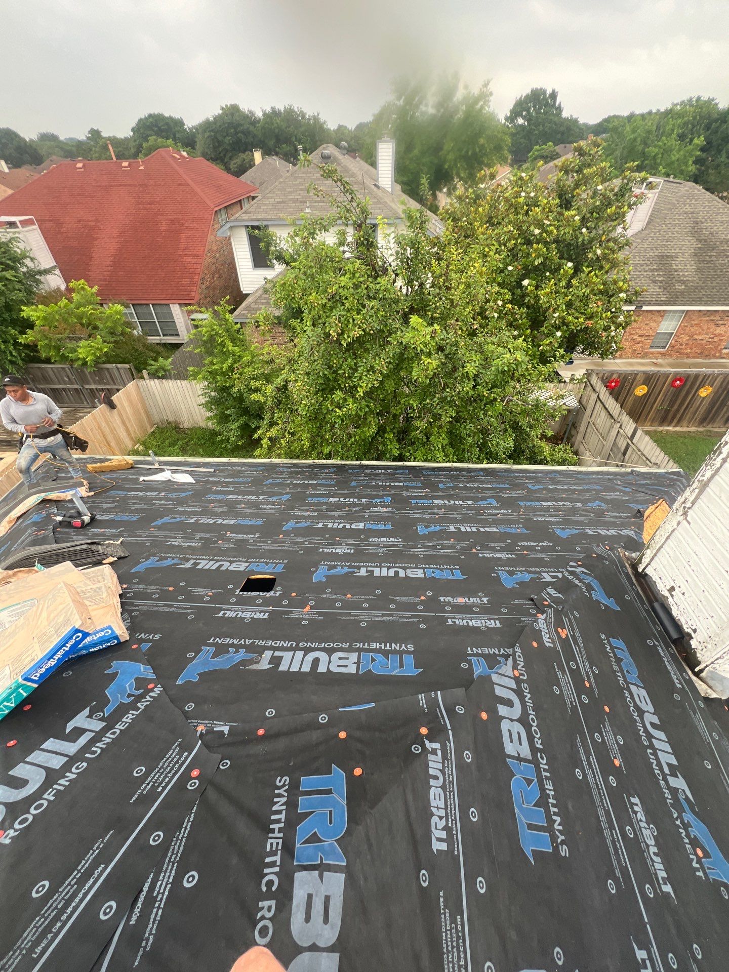 Project in Garland by Rhino Roofing and General Contracting, LLC