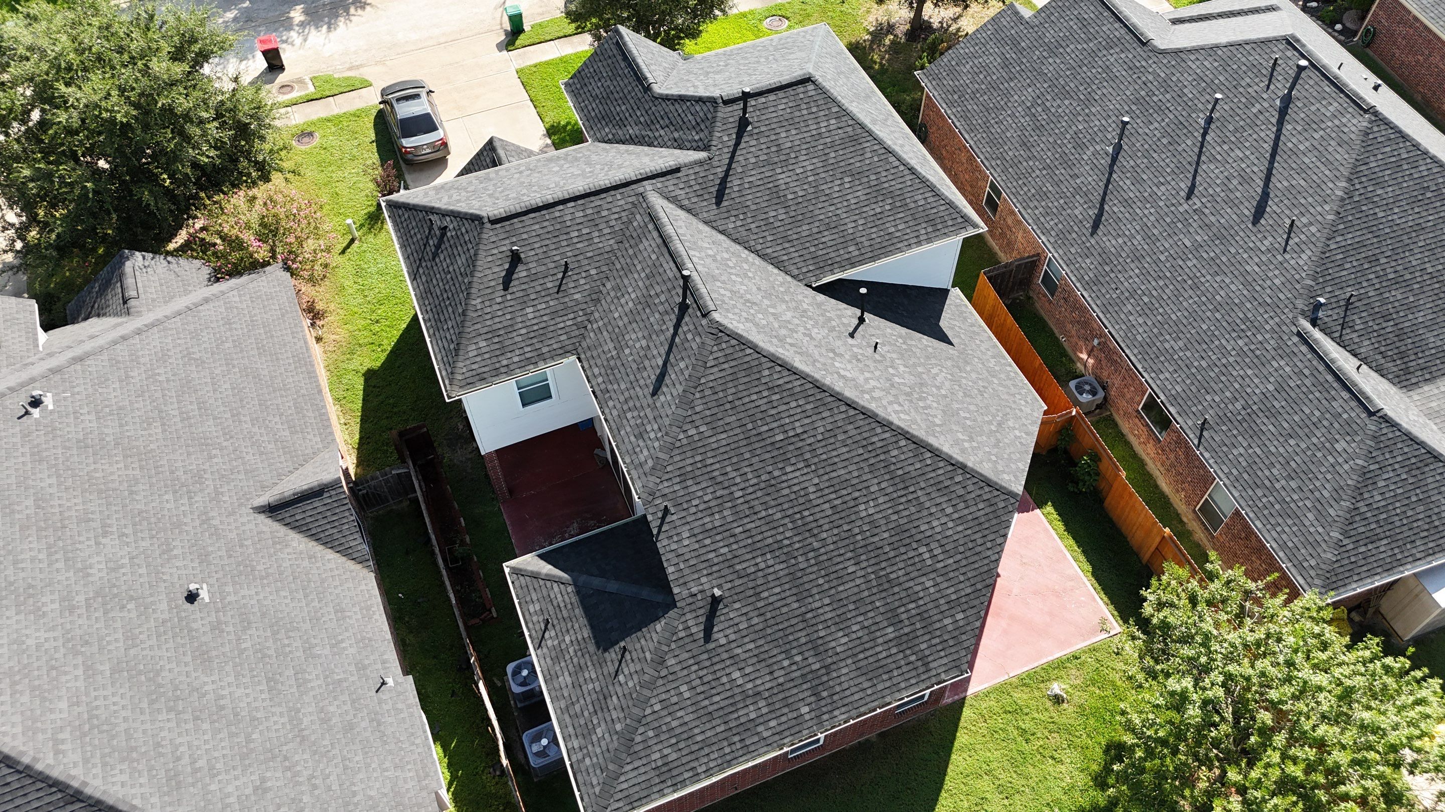 Residential Roofing Installation using IKO Dynasty by Core Four Roofing