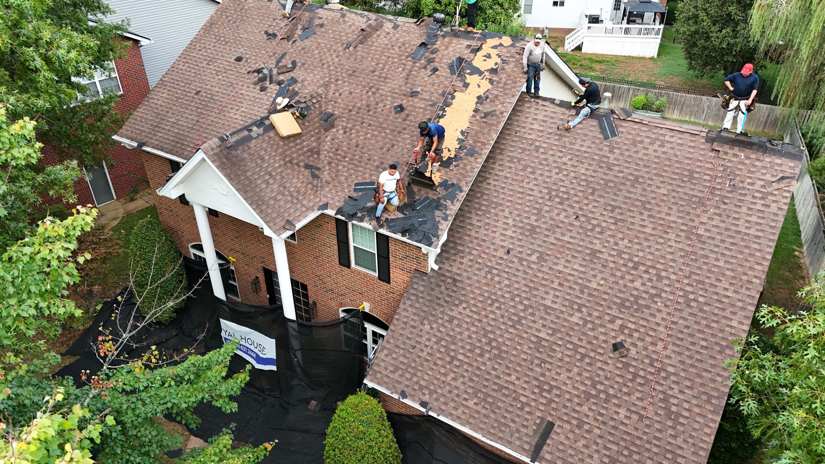 Charcoal Black Re-Roof by Royal House LLC
