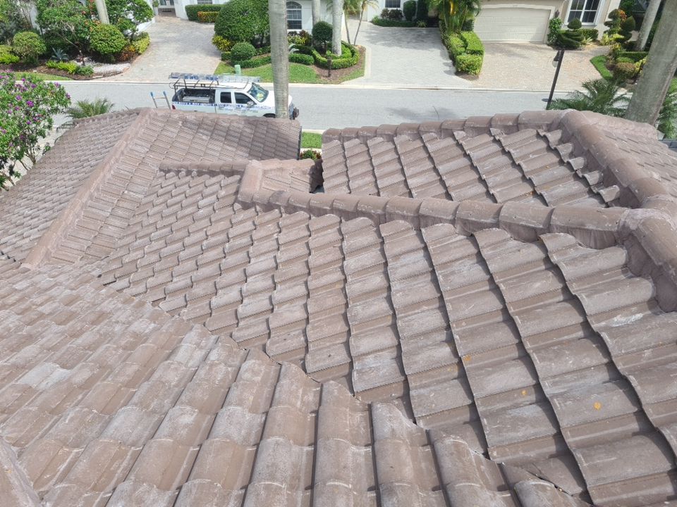 Residential Roofing Installation using Eagle Roofing Tile by BLUES BROTHERS ROOFING