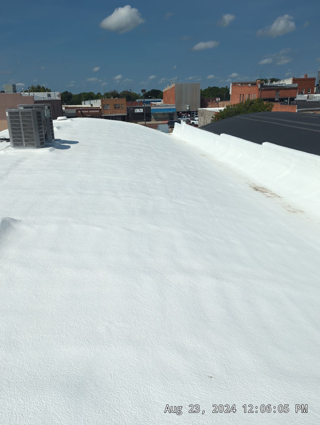 Roof Coating - South Central Area Recovery - Holdrege, Nebraska by Tillotson Enterprises