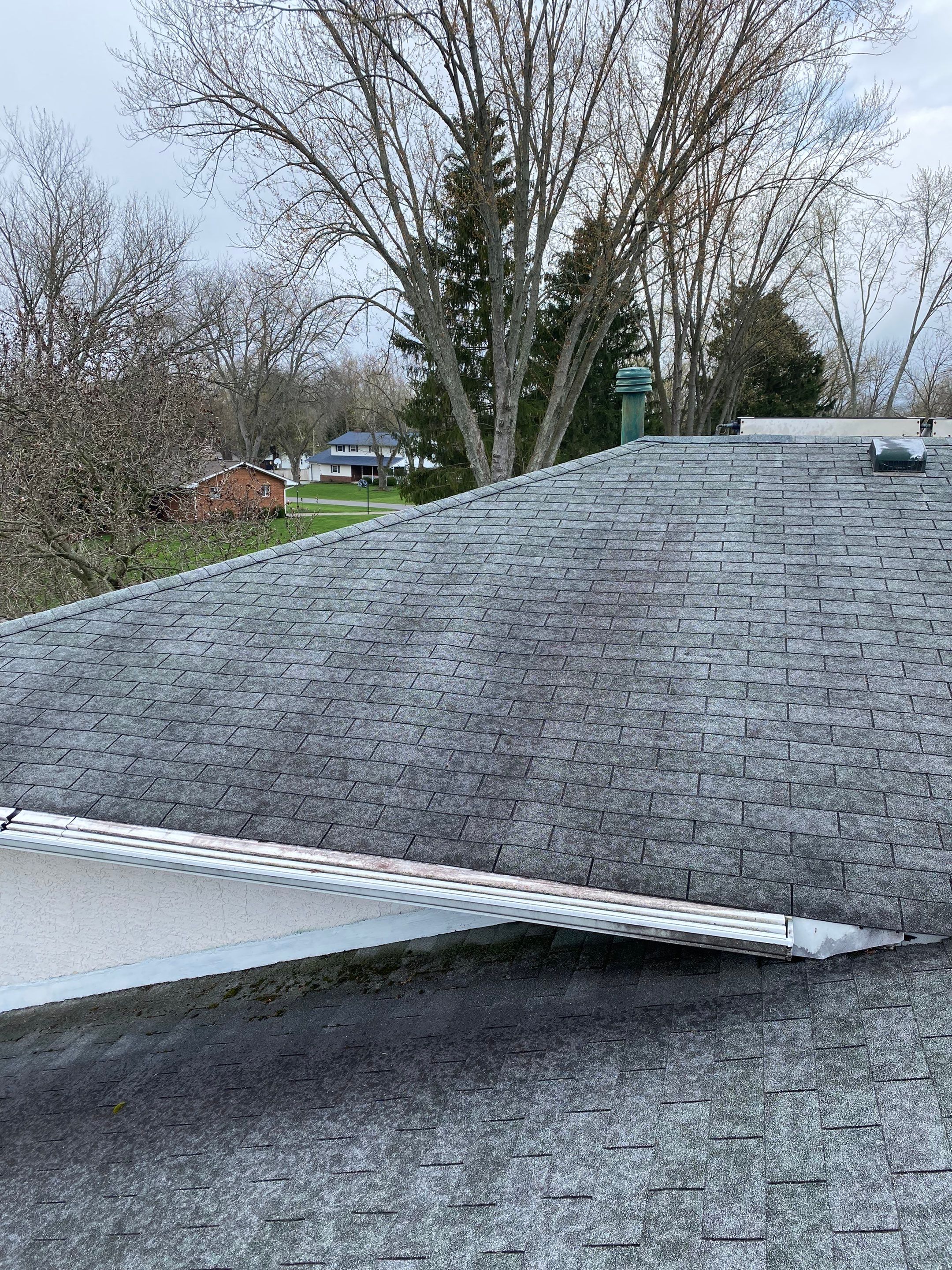 New Roof Installation using new OSB sheathing Certainteed Landmark Shingles by Best Roofing & Siding Company