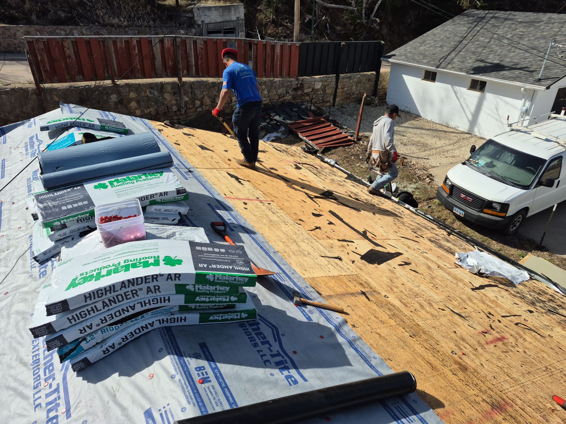 Residential Roofing Installation using Malarkey Shingles in Deadwood, SD by Weather-Tite Exteriors LLC