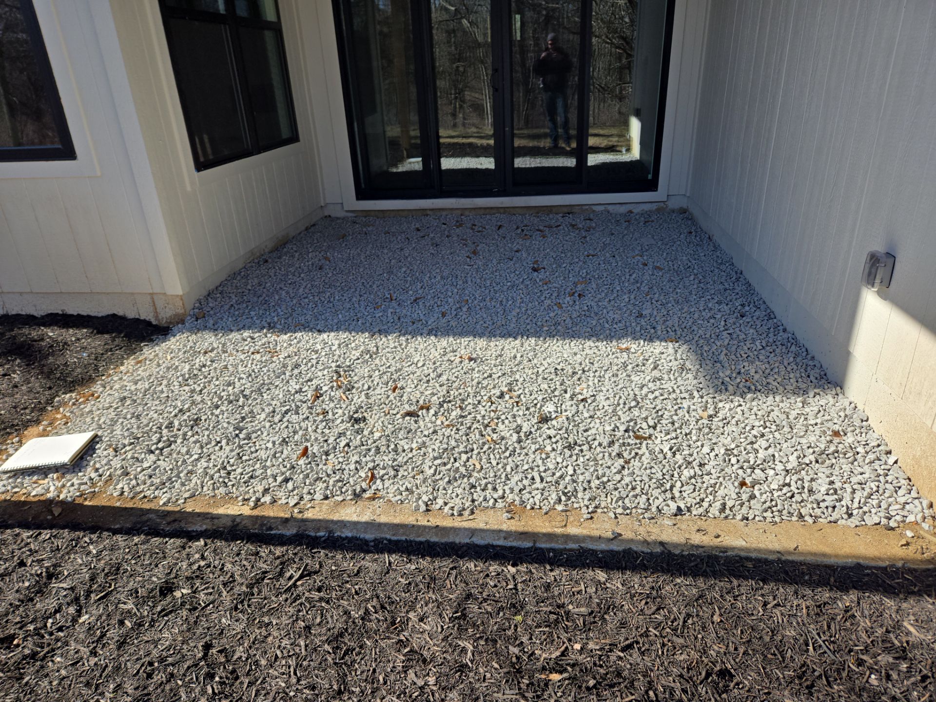 Beacon Hill Paver Patio by LAND ESCAPES LLC
