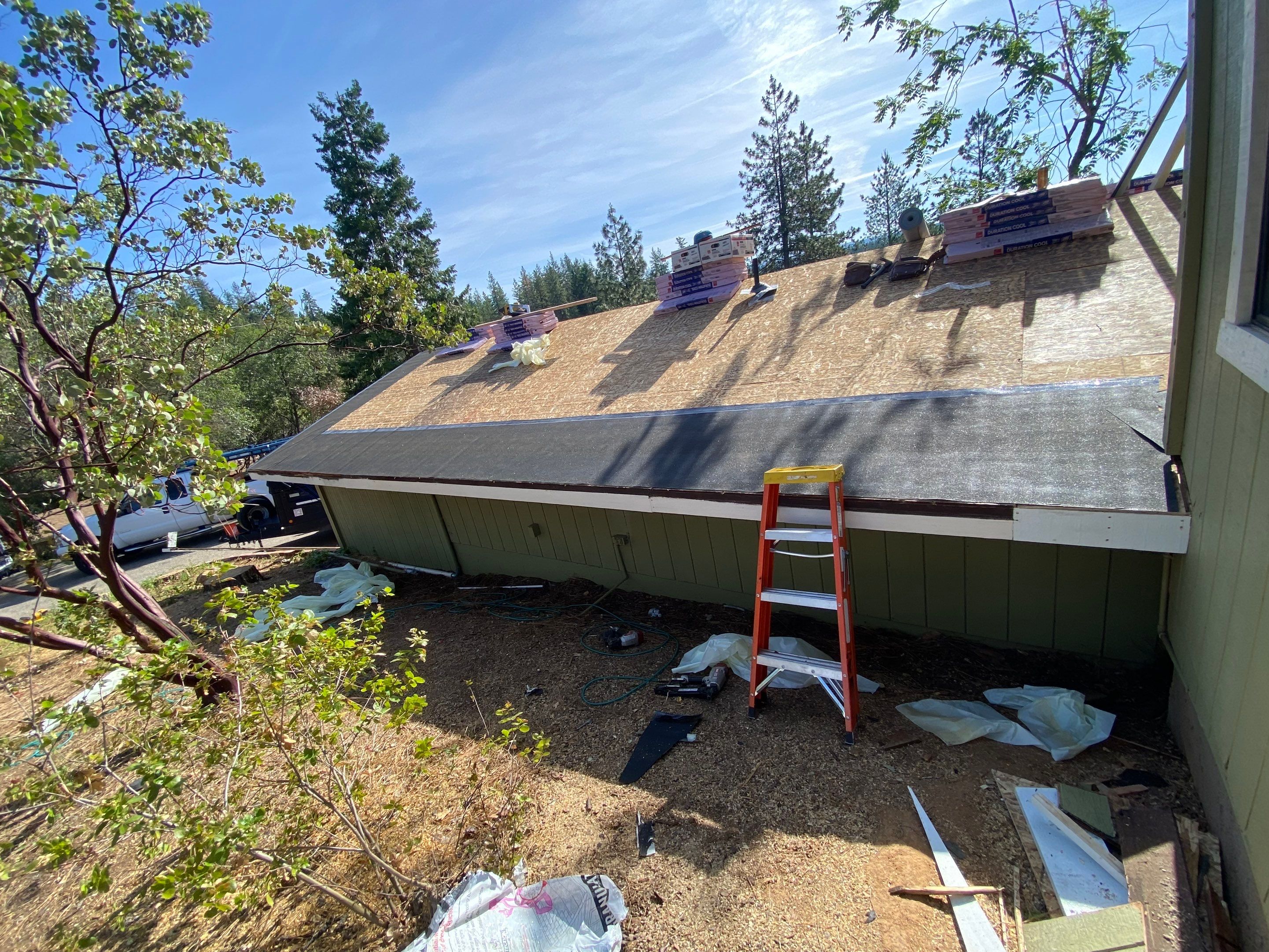 Residential Roofing Installation using Owens Corning Roofing Shingles by Byers Enterprises 