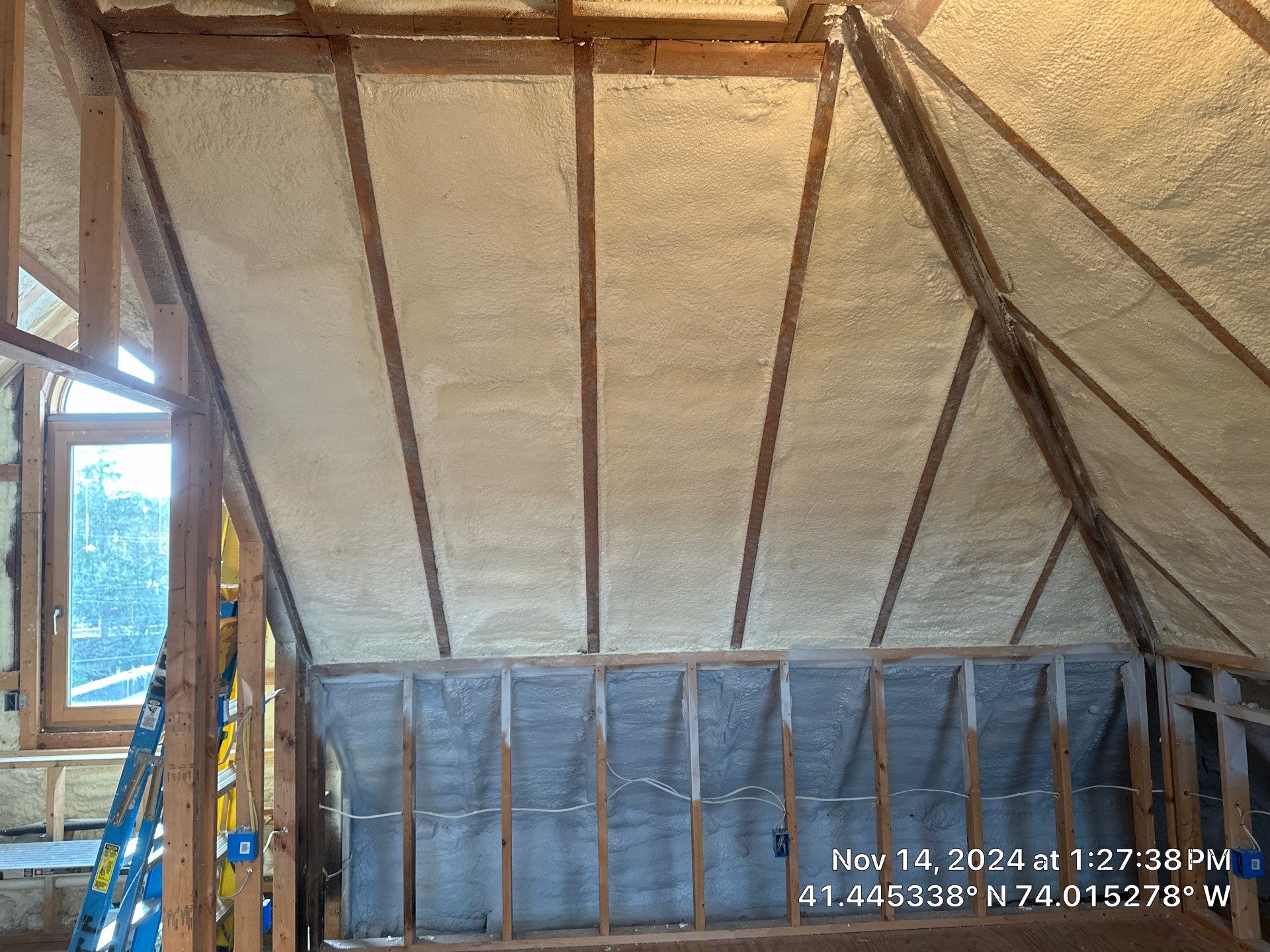 Spray Foam Insulation using Closed Cell Spray Foam by NYS Foam & Energy