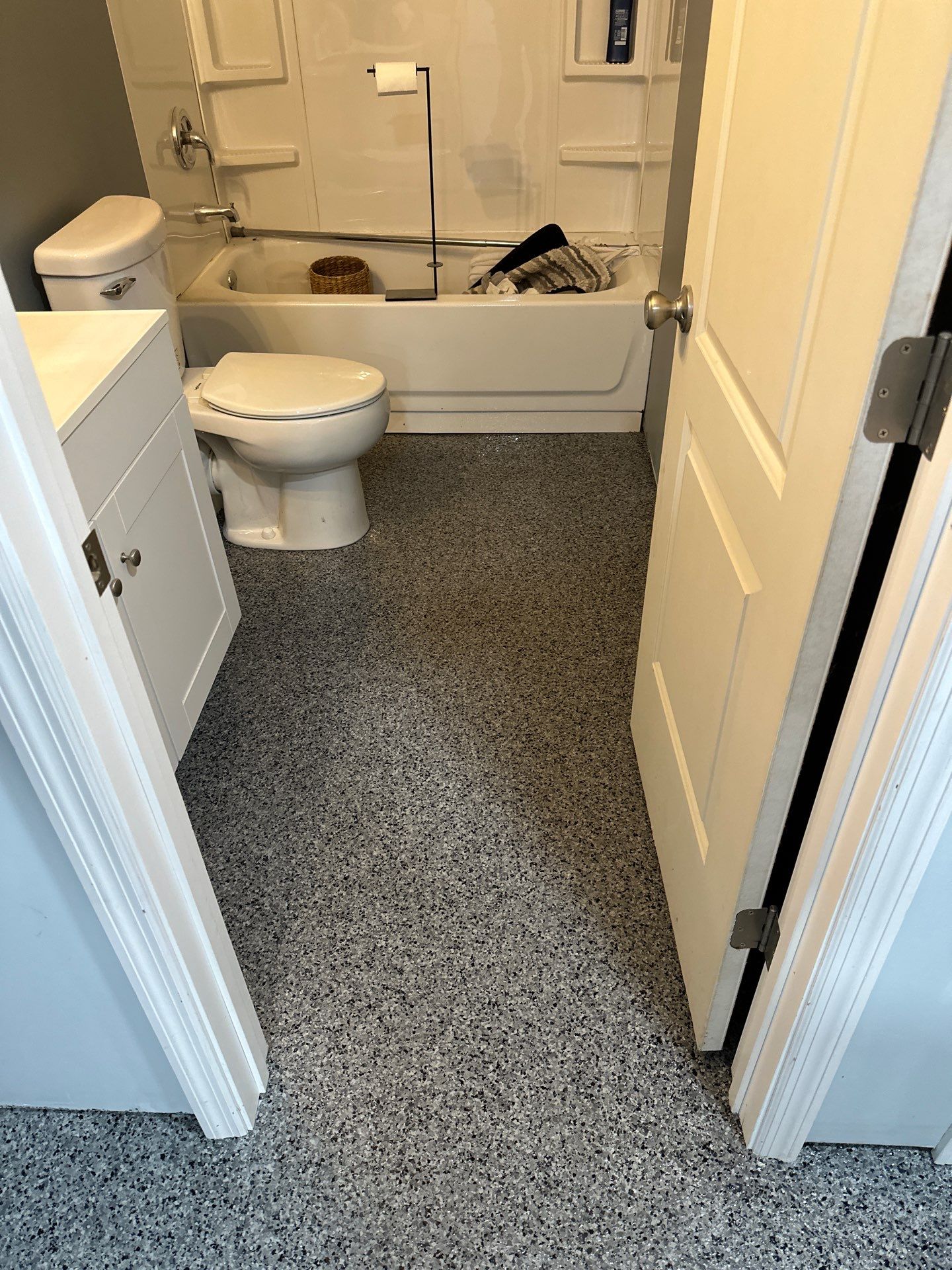 Basement using Nightfall by Elite Floor Solutions