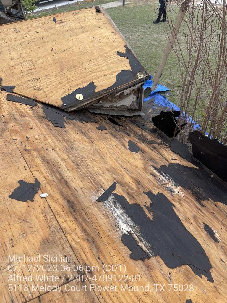 Project in Flower Mound  by Zeus Exteriors