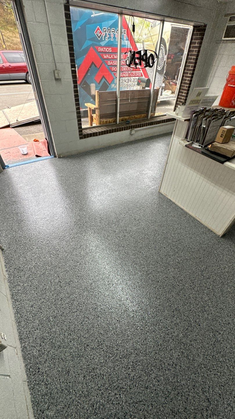 Gas Station Project in New Kensington by Floors in a Day, Inc