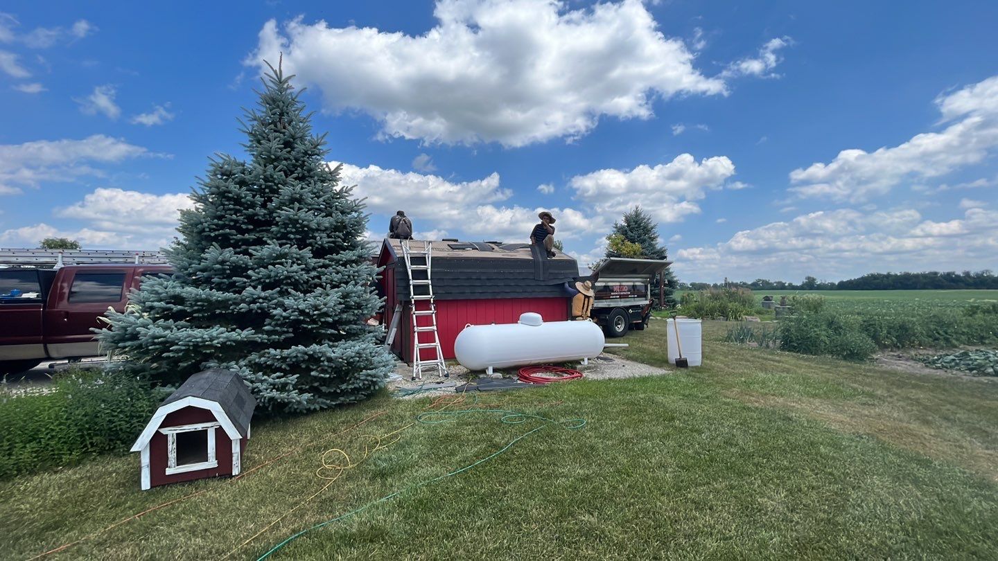 Residential Roofing Installation using GAF Timberline HDZ Charcoal by Nitro Roofing and Construction