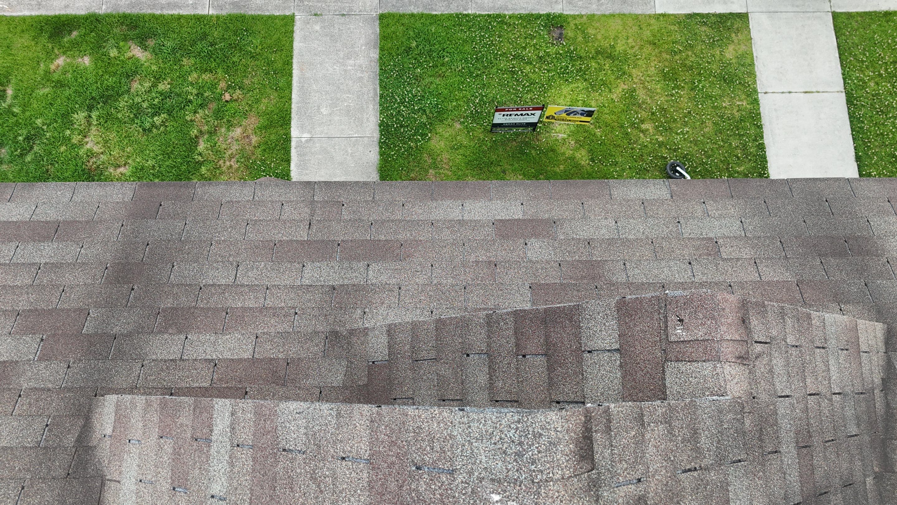 Residential Roof Inspection for Multi-Unit Townhouse in Hubert by North Carolina Roofs