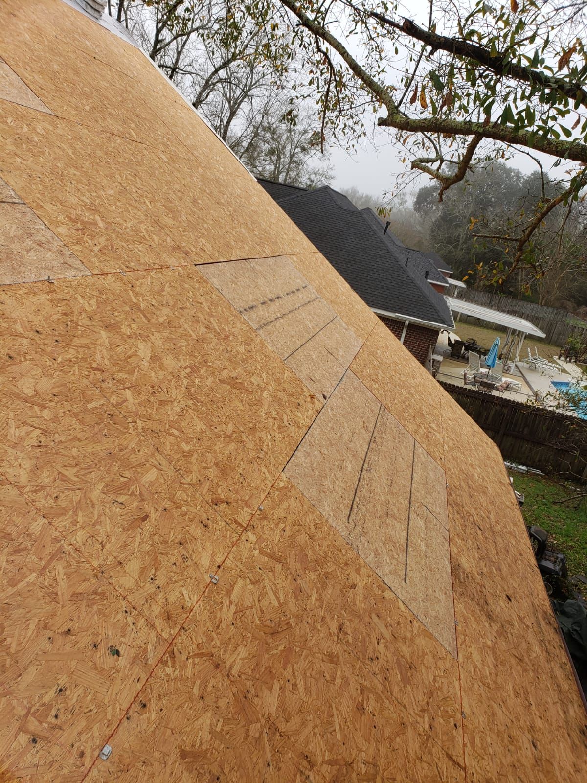 Residential Roofing Installation using Roof Replacement by American Roofing & Construction LLC