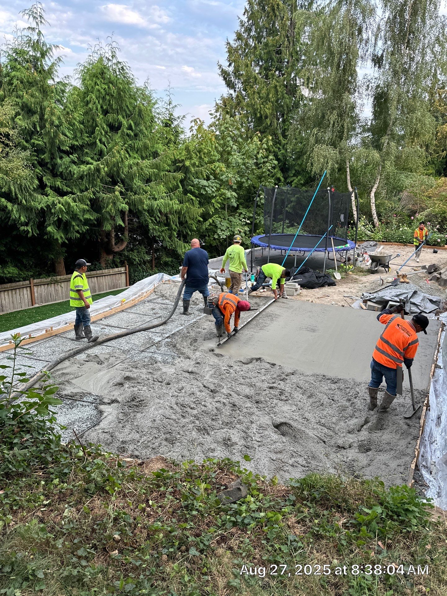 Backyard Concrete Patch Repair | Seattle  by Jireh Asphalt & Concrete Inc 