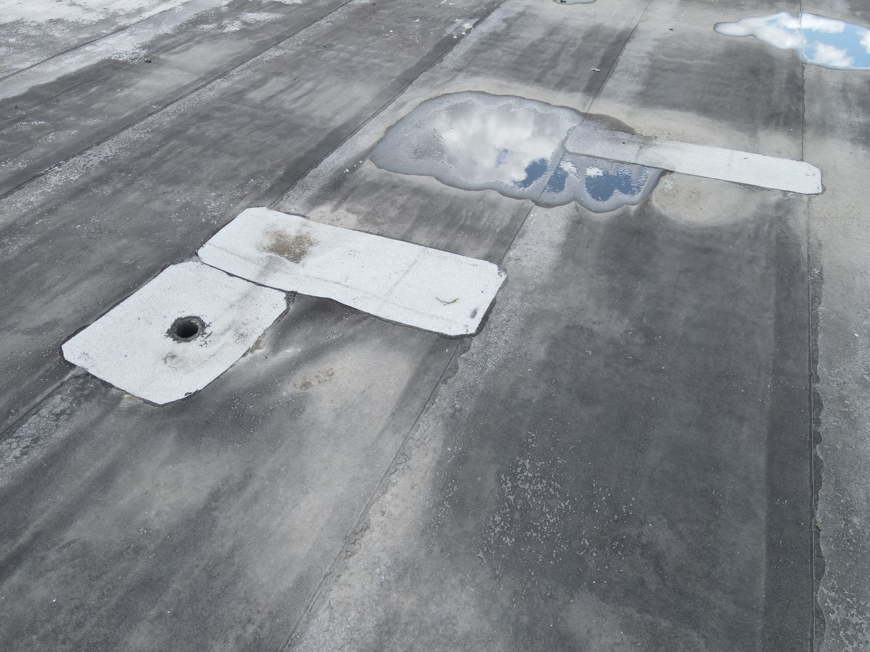 Warehouse Flat Roof - Torchdown to PVC by Roof Smart