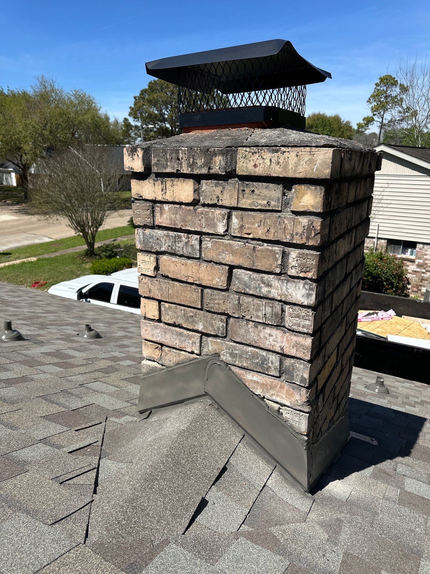 Project in Houston by Motion Roofing