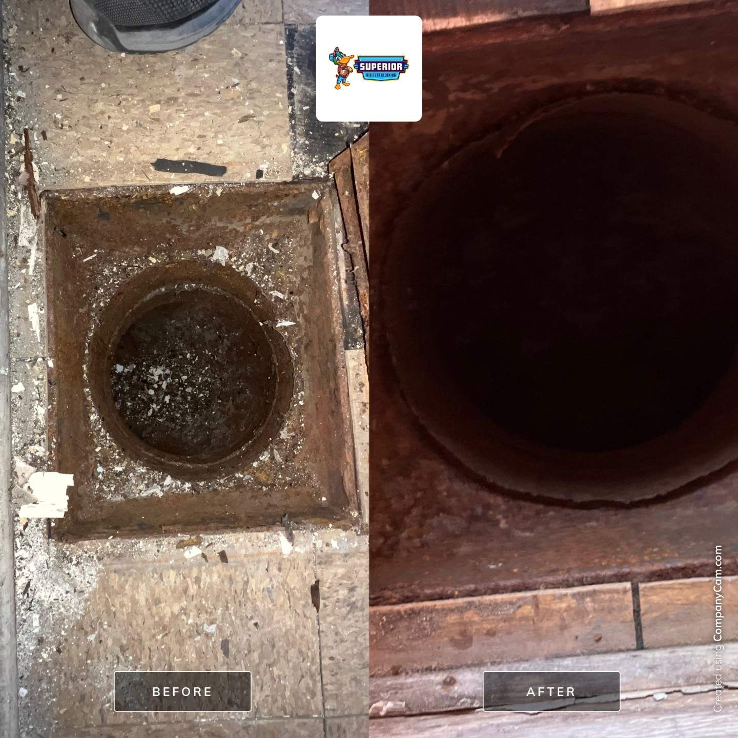 Air Duct Cleaning With a Vacuum Truck in Youngstown, OH by Superior Air Duct Cleaning