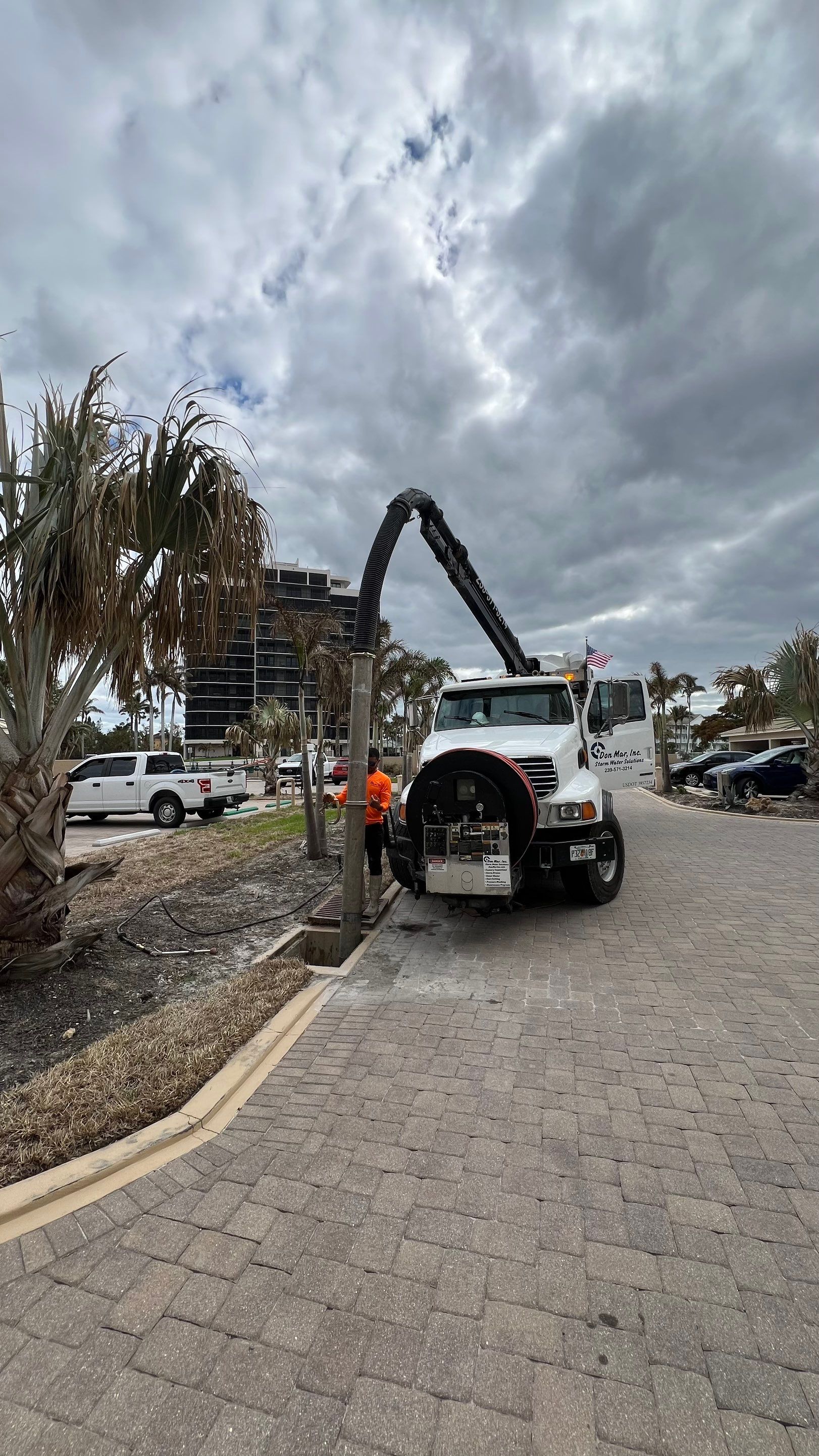 Condo Storm Water System Maintenance by APS Power & Water