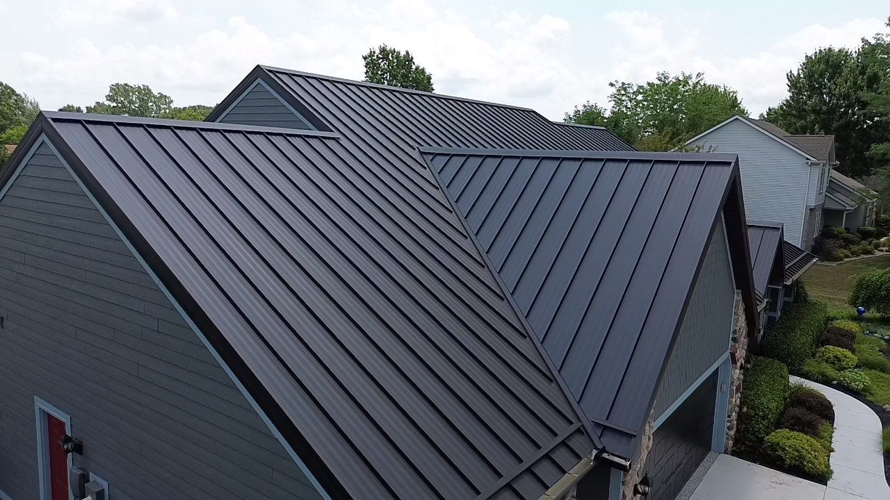 Standing Seam Project in Fort Wayne, IN by 4Ever Metal Roofing
