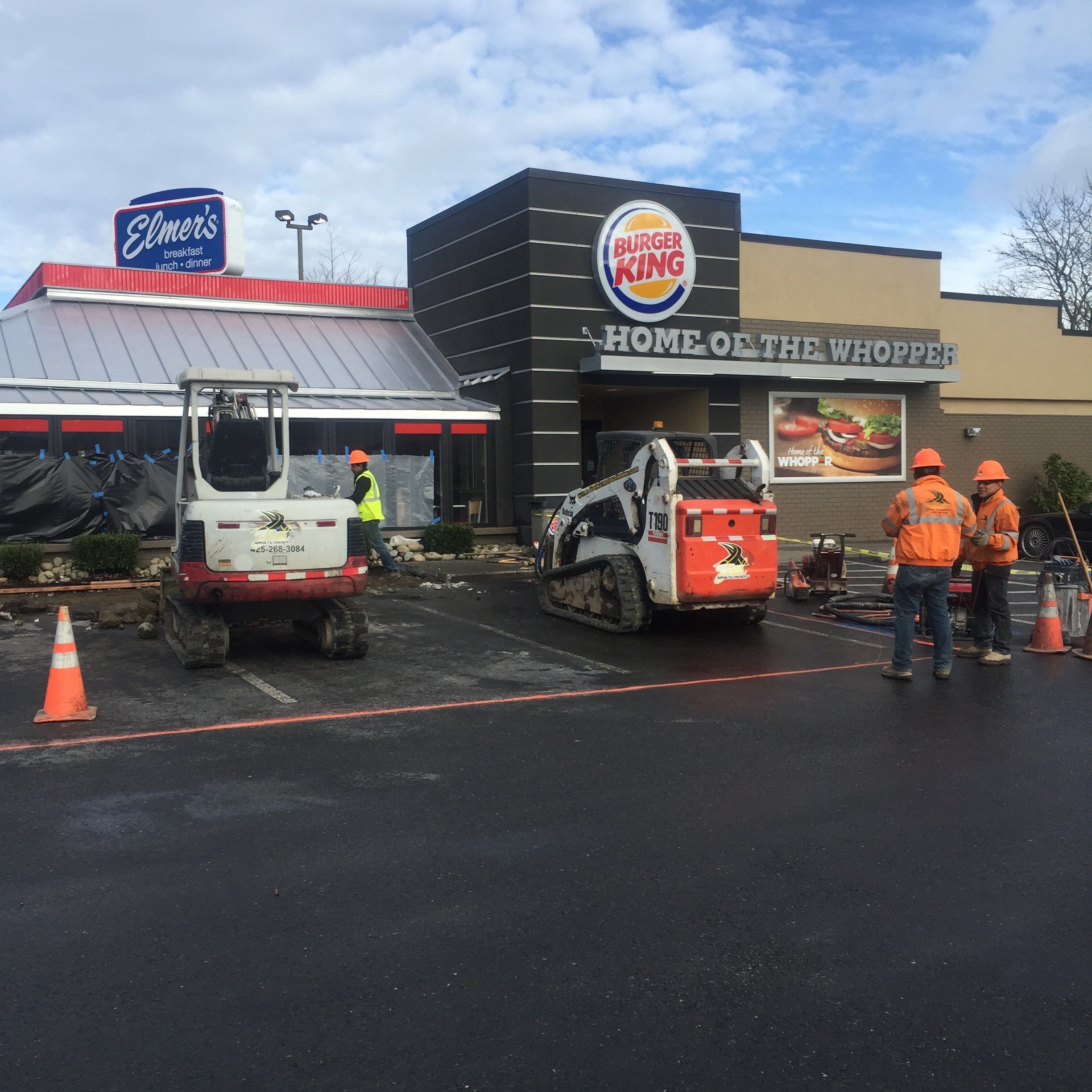 Burger King Tacoma  by Jireh Asphalt & Concrete Inc 