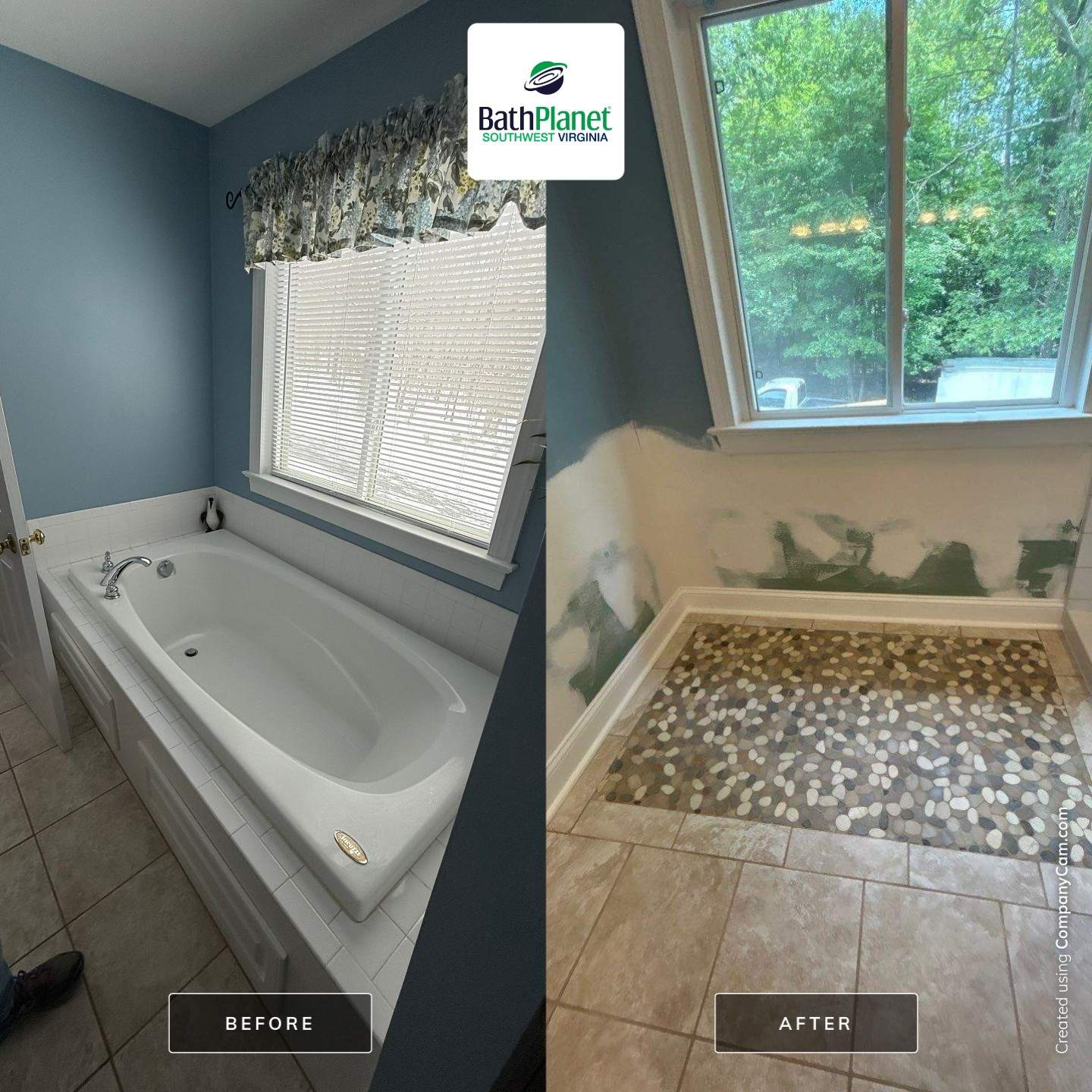 Bathroom Redesign by BathPlanet SW Virginia