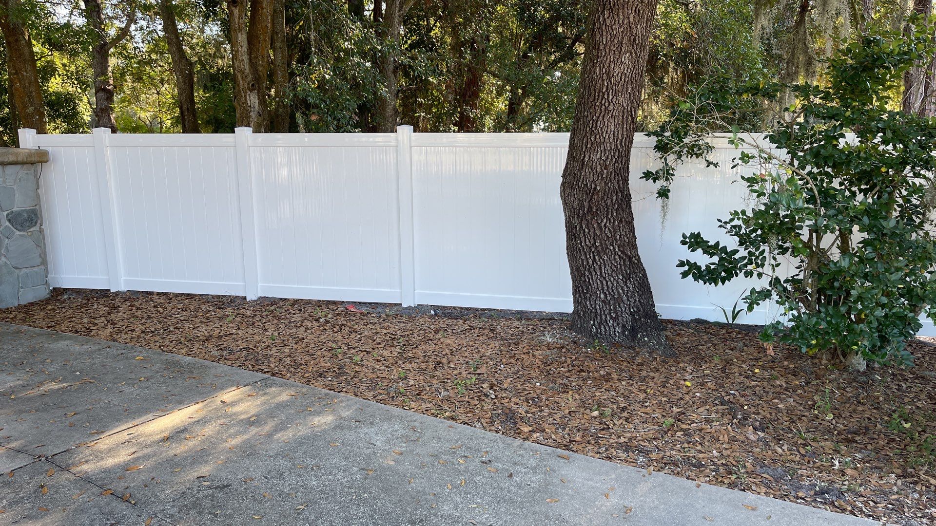 Palmetto, FL 6 ft. Tall White Vinyl Privacy Fence  by Asap fence and gates, LLC