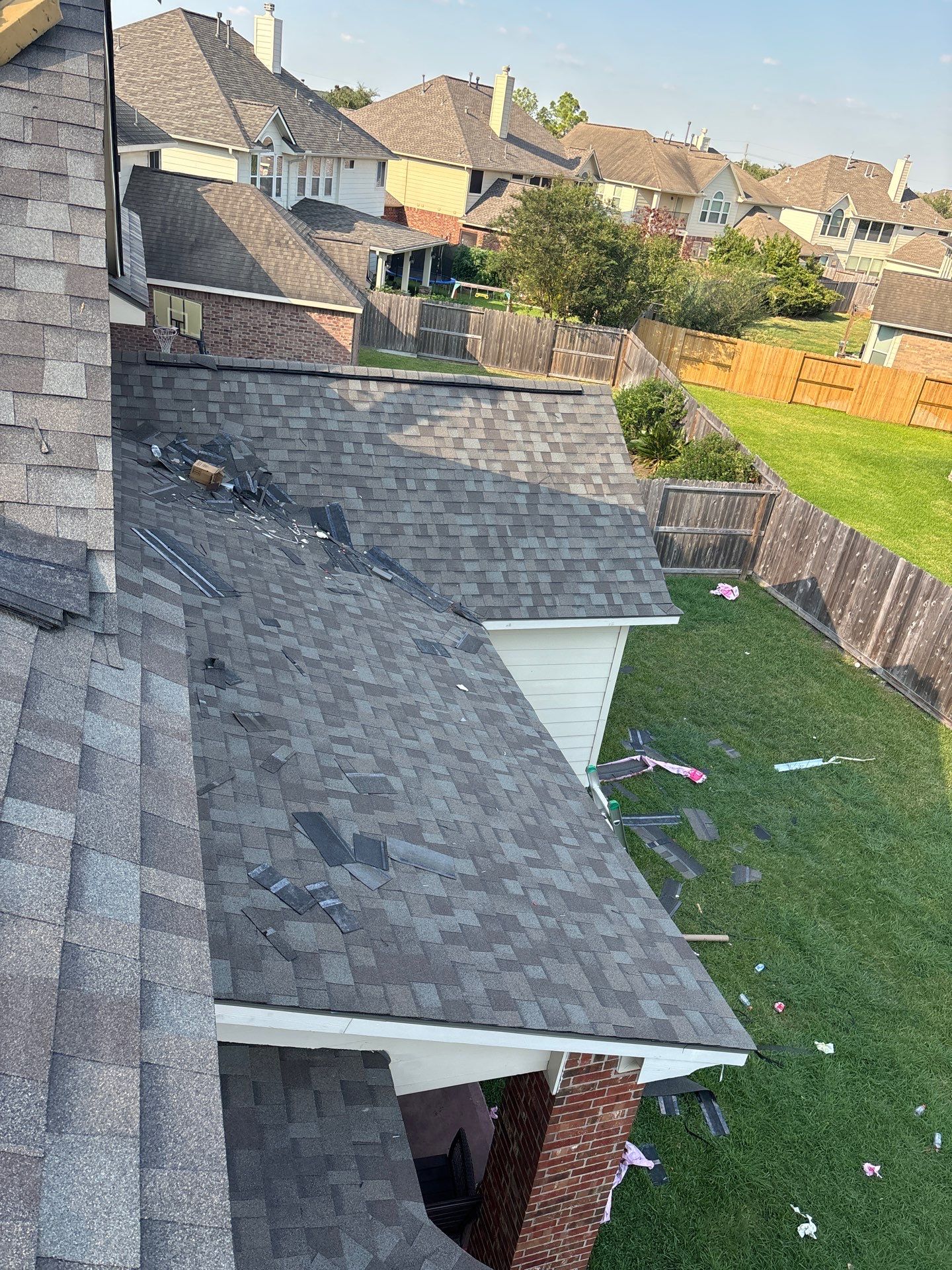 Residential Roofing Installation using Owen's Corning Duration (Lifetime) Shingles by Roof Repair Company